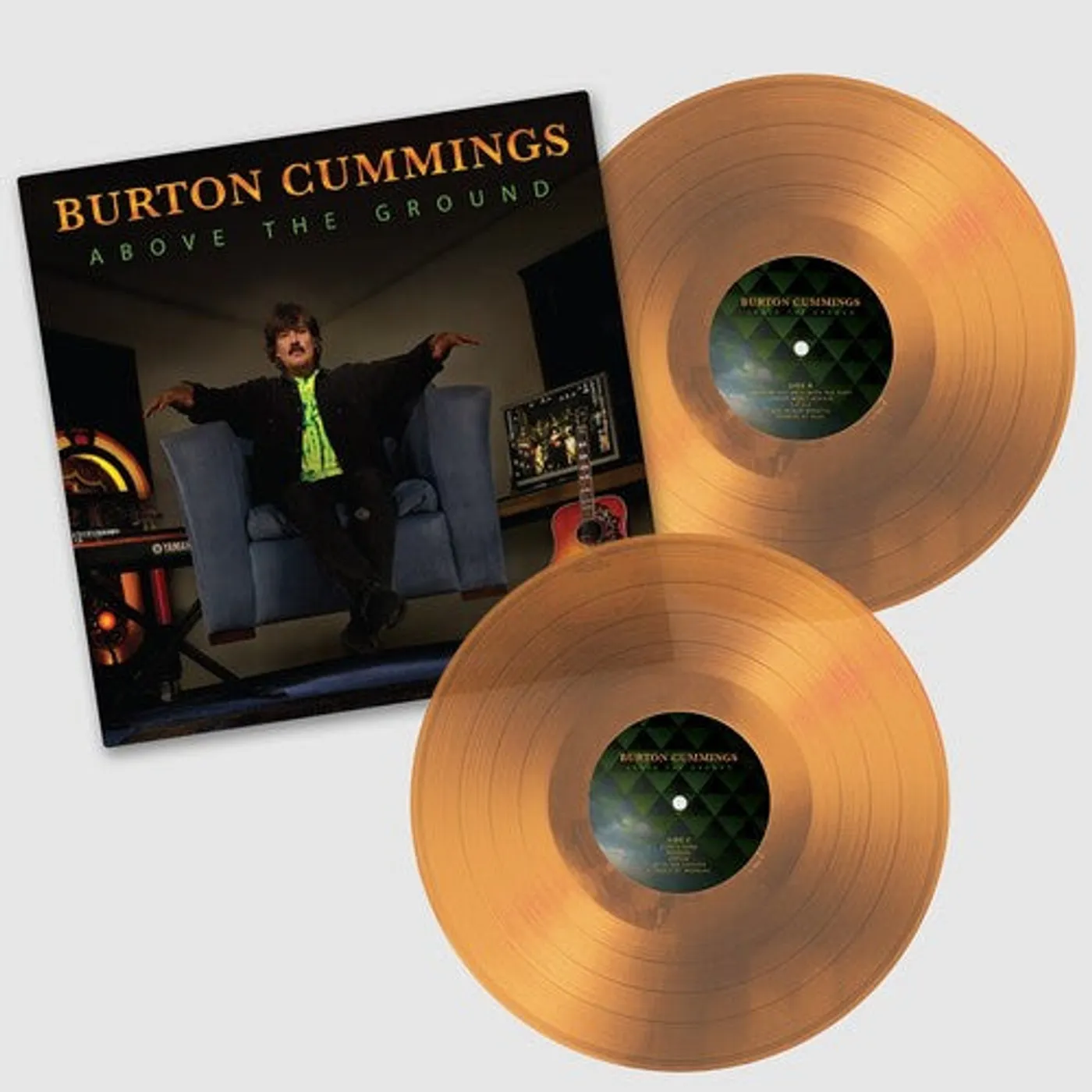 Burton Cummings LP Vinyl - Above The Ground - Orange (Colv) (Org)
