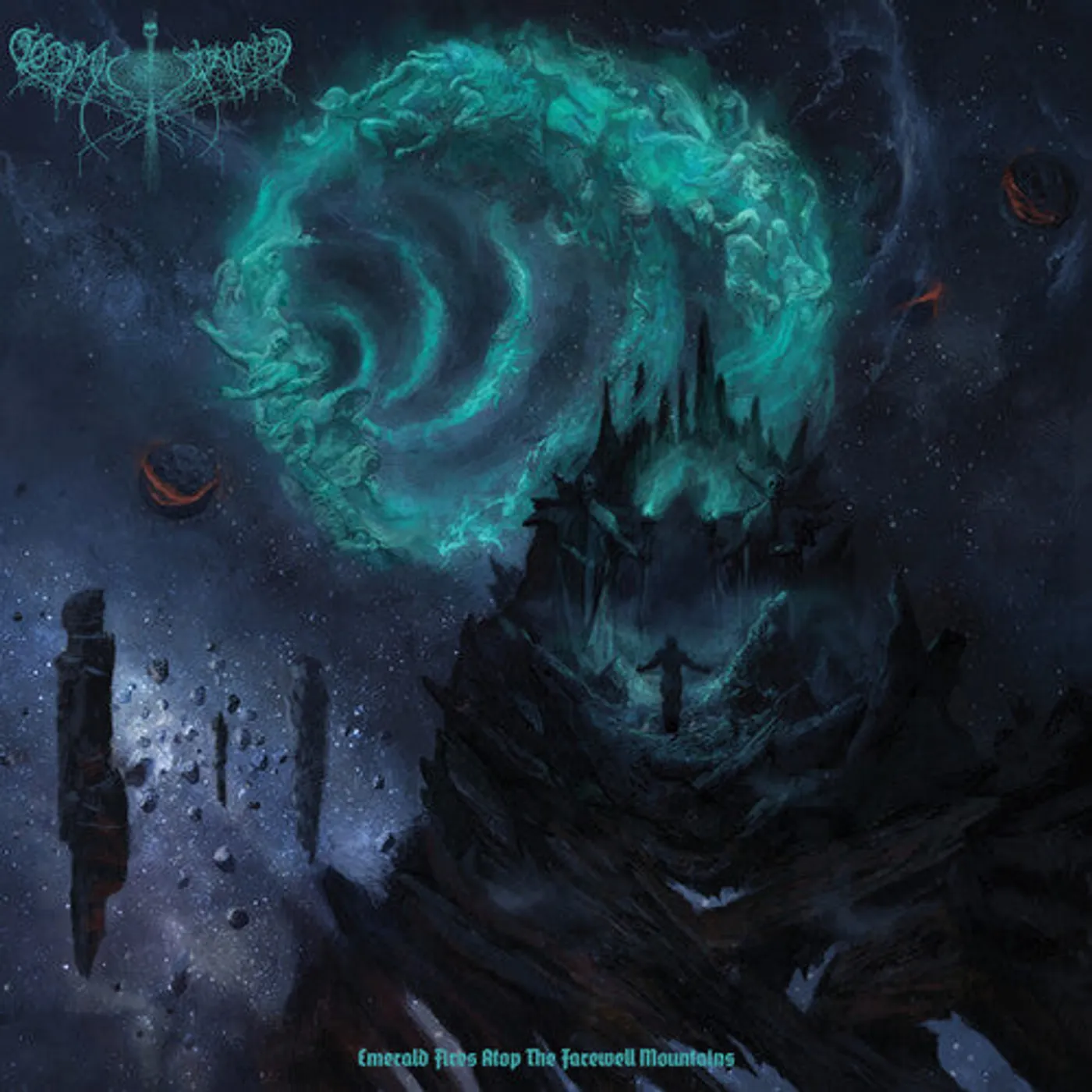 Cosmic Putrefaction LP Vinyl - Emerald Fires Atop The Farewell Mountains