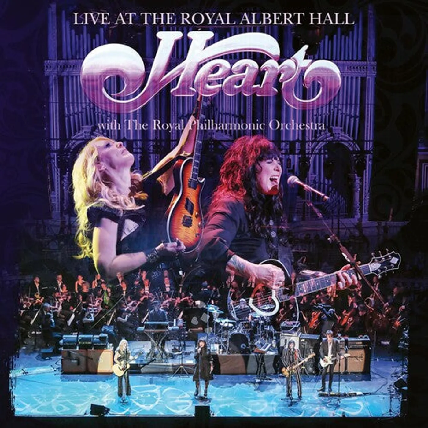 Heart LP Vinyl - Live At The Royal Albert Hall (Coloured Vinyl) (Viol) (Wht)