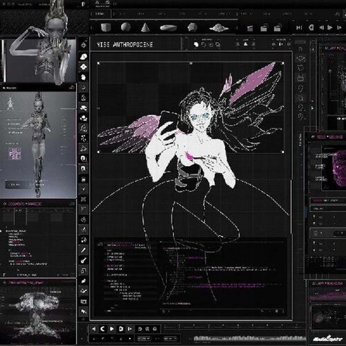 Grimes LP Vinyl - Miss Anthropocene