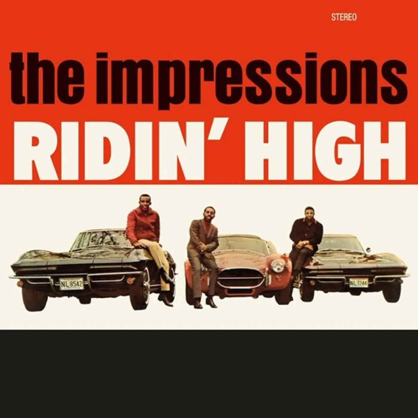 The Impressions LP Vinyl - Ridin' High