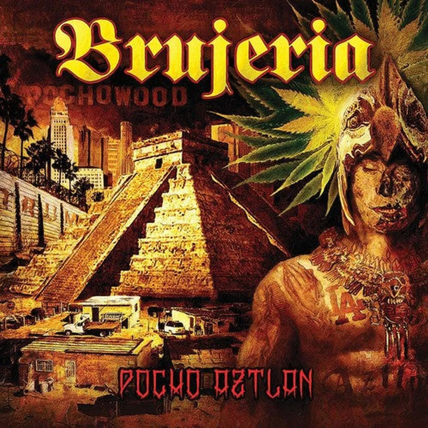 Brujeria LP Vinyl - Pocho Aztlan (Blk) (Colv) (Gate)