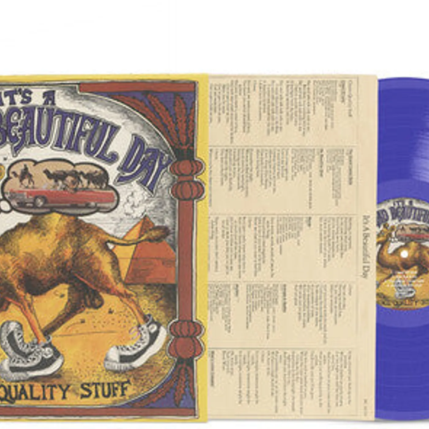 It'S A Beautiful Day LP Vinyl - Choice Quality Stuff/Anytime - Purple (Coloured Vinyl) (Ogv)