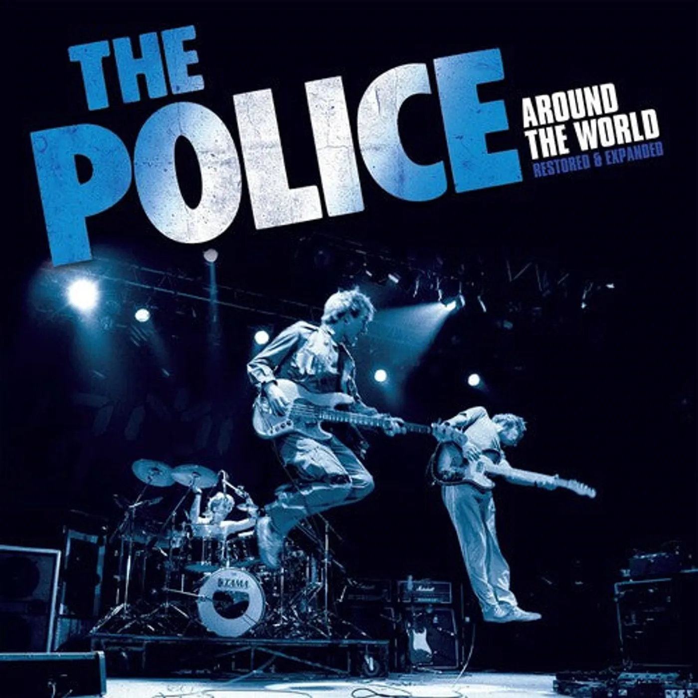 The Police LP Vinyl - Around The World (W/Dvd) (Blue) (Coloured Vinyl) (Ltd) (Exp)