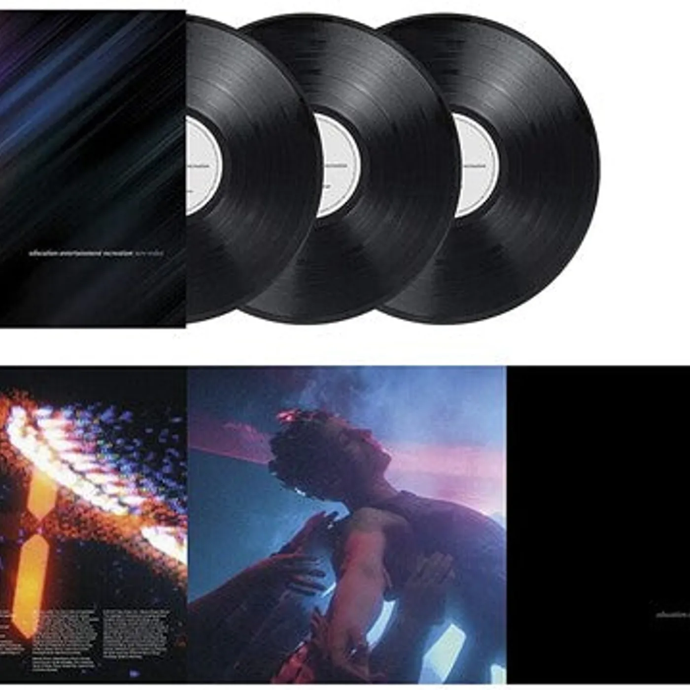 New Order LP Vinyl - Education Entertainment Recreation (Live)