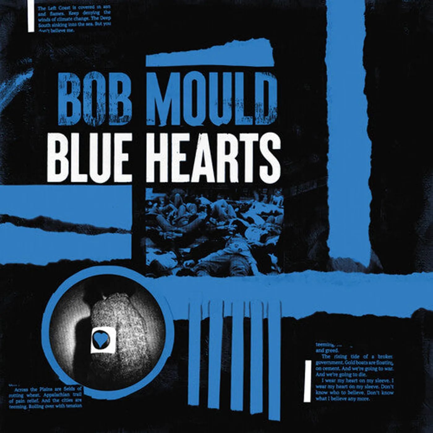Bob Mould LP Vinyl - Blue Hearts (Blk) (Dlcd)