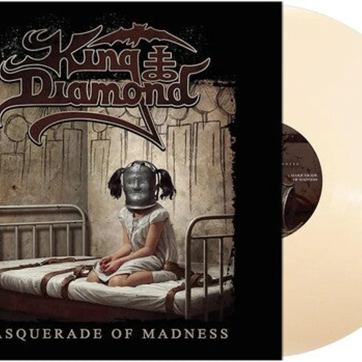 King Diamond LP Vinyl - Masquerade Of Madness (Beig) (Coloured Vinyl)