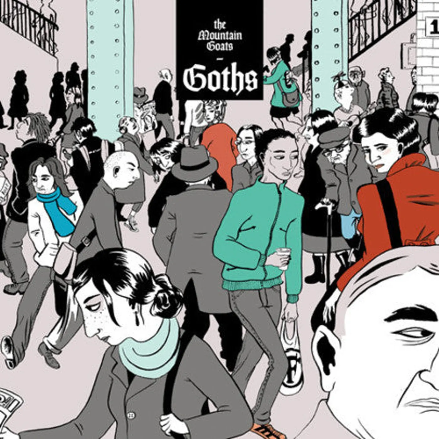 The Mountain Goats LP Vinyl - Goths (Dlcd)