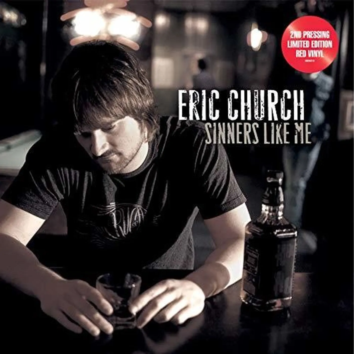 Eric Church LP Vinyl - Sinners Like Me (Coloured Vinyl) (Ogv) (Red)
