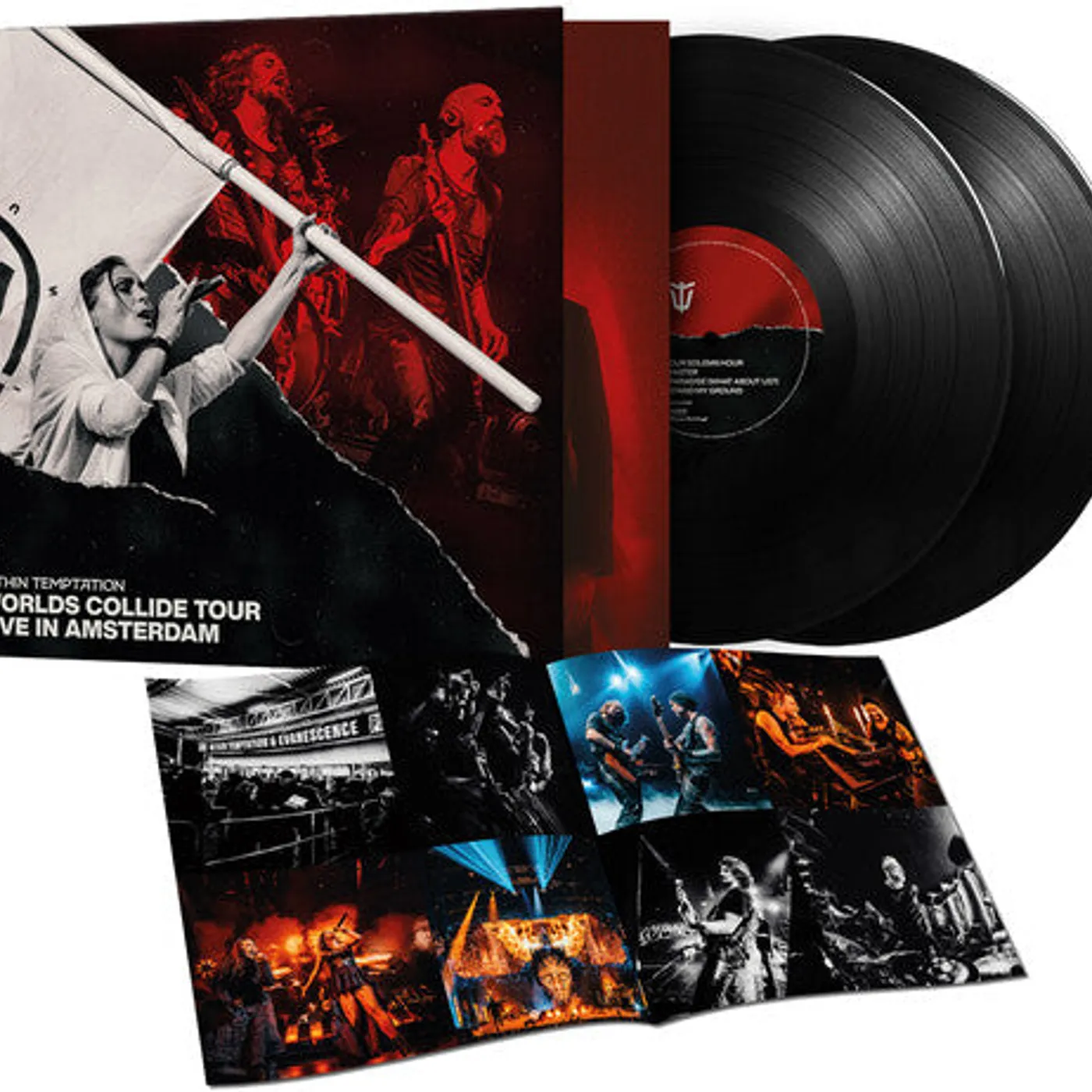 Within Temptation LP Vinyl - Worlds Collide Tour Live In Amsterdam (Gate Fold) (Ogv)