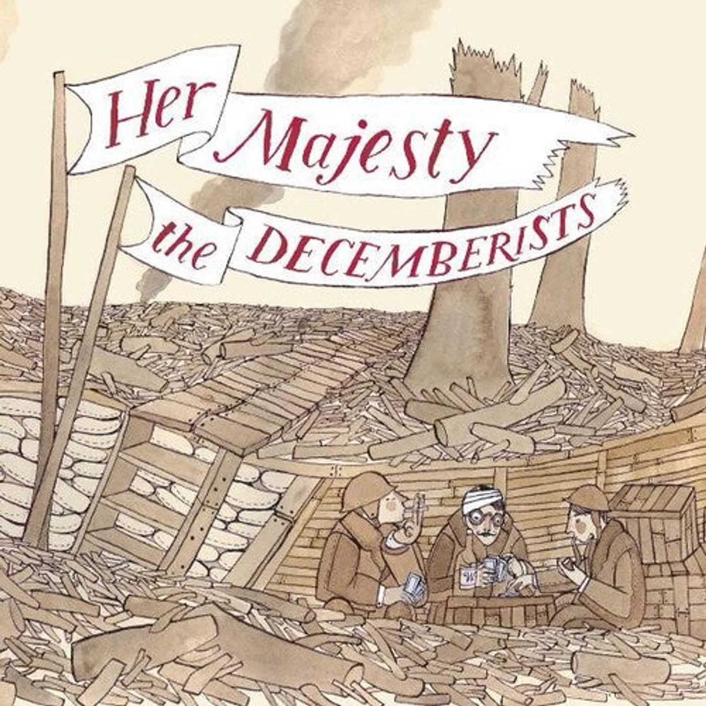 Decemberists LP Vinyl - Her Majesty The Decemberists