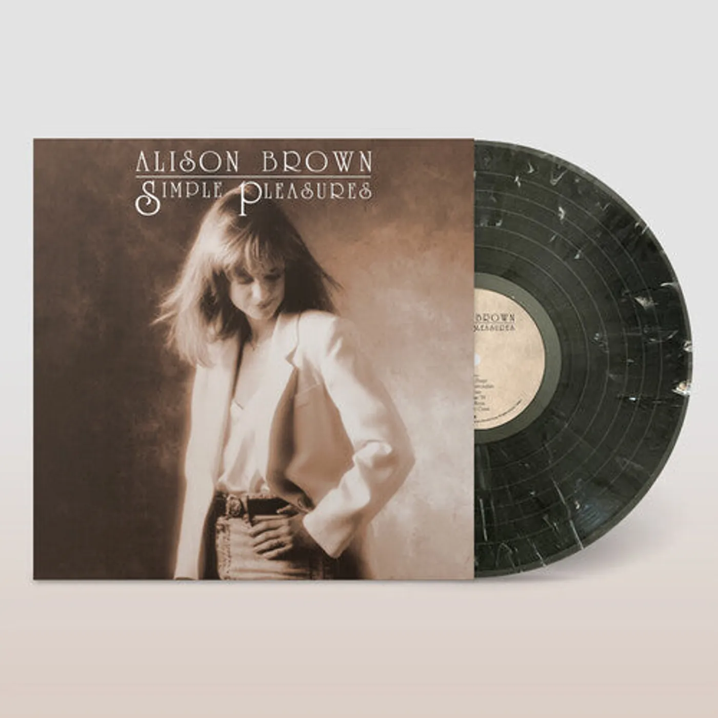 Alison Brown LP Vinyl - Simple Pleasures (Remixed And Remastered) (Blk)