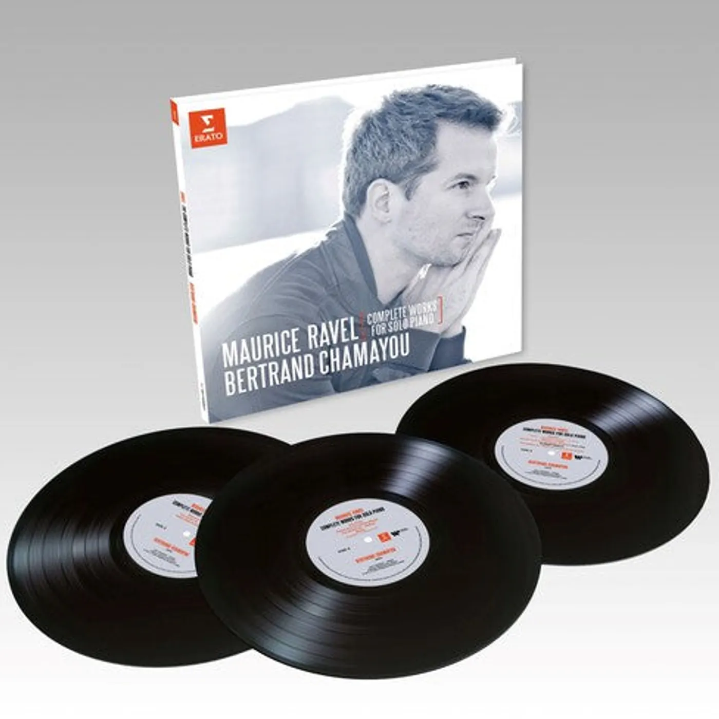 Bertrand Chamayou LP Vinyl - Ravel: Complete Works For Solo Piano