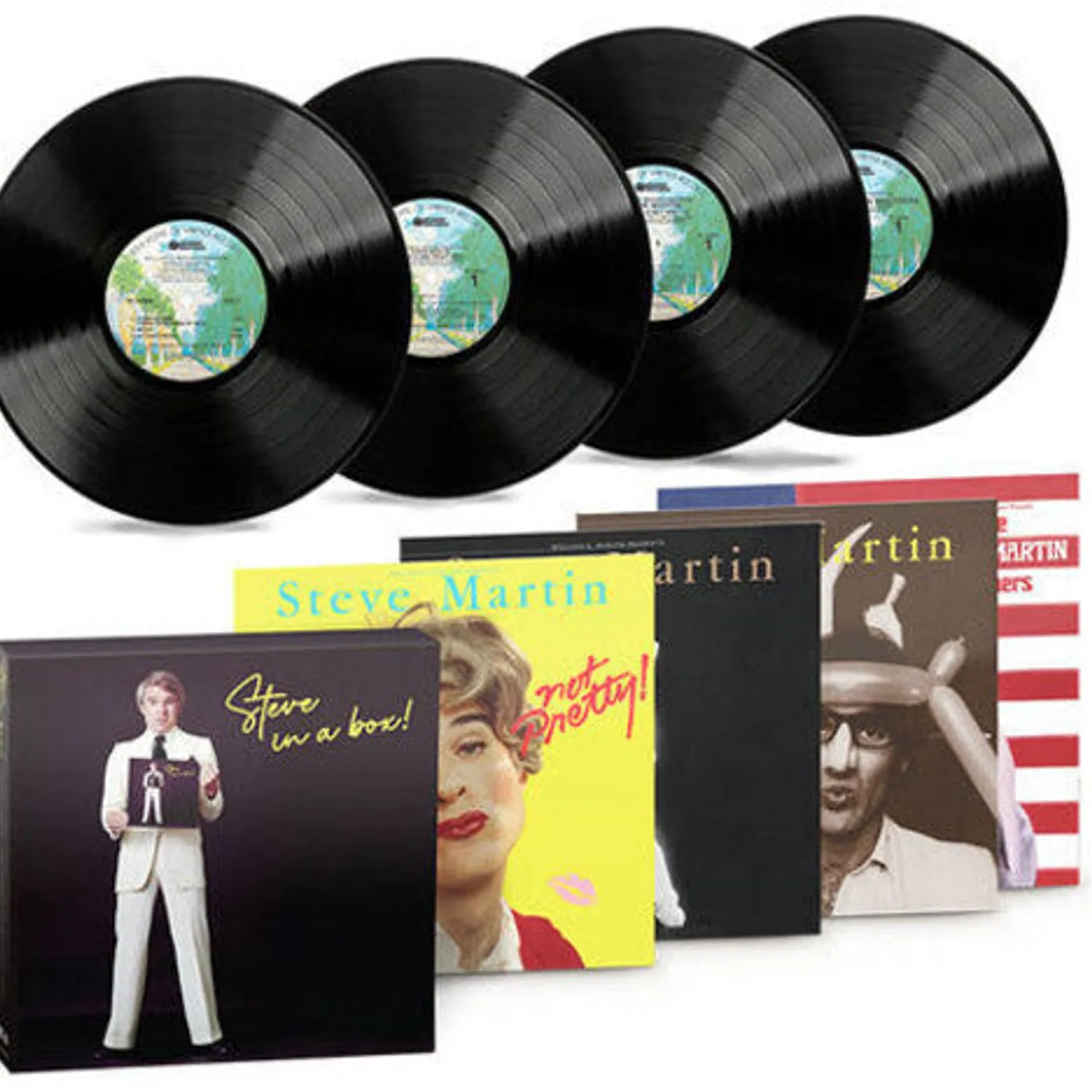 Steve Martin LP Vinyl - Steve In A Box: The Warner Years 1977-1981 (Box)