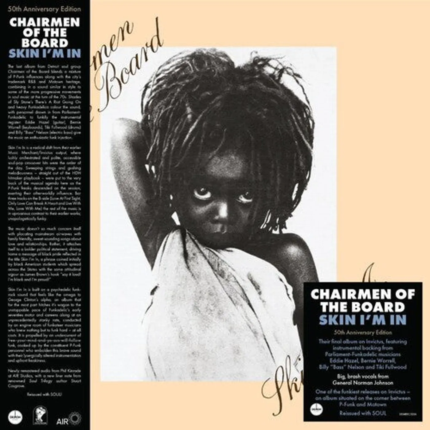 The Chairmen of the Board LP Vinyl - Skin I'M In: 50Th Anniversary (Blk) (Ofgv) (Uk)