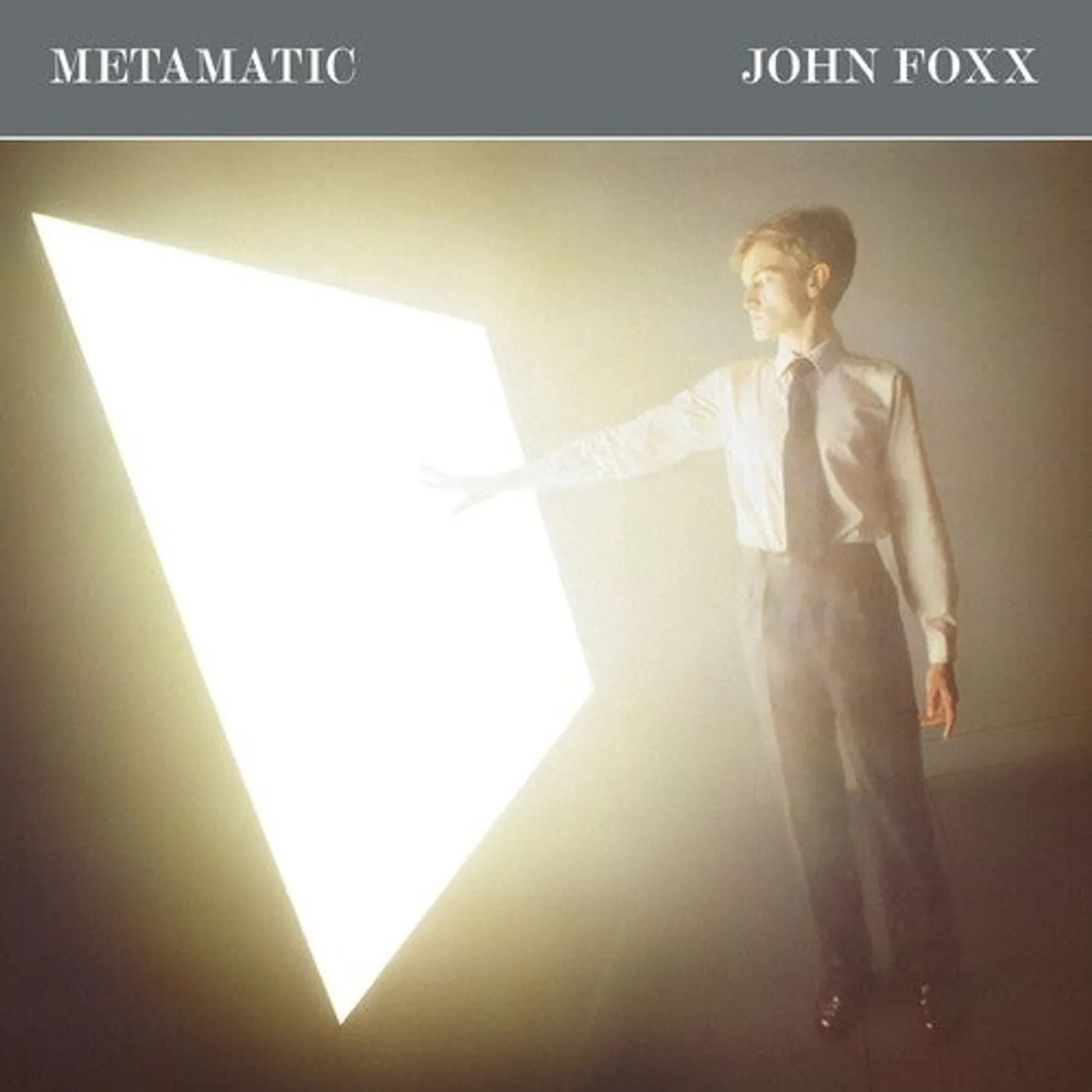 John Foxx LP Vinyl - Metamatic (Coloured Vinyl) (Gry) (Ltd) (Uk)