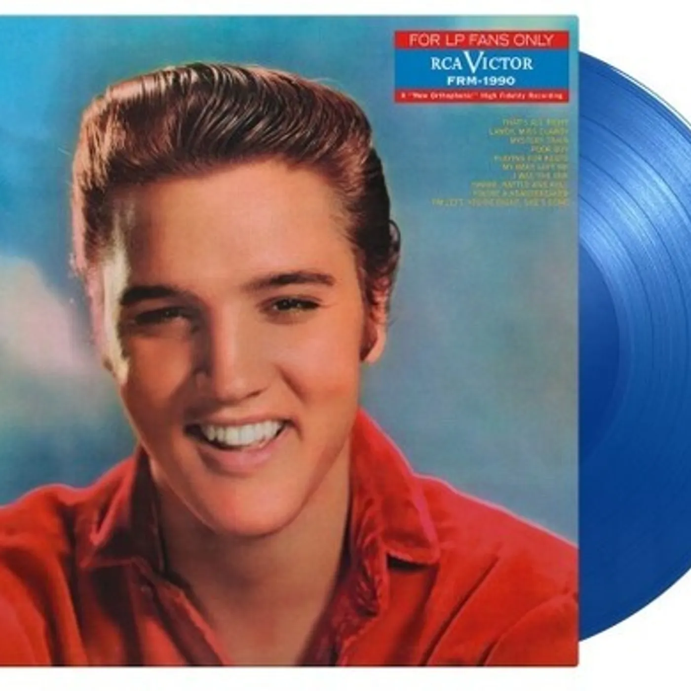 Elvis Presley LP Vinyl - For Lp Fans Only (Blue) (Coloured Vinyl) (Ltd) (Ogv) (Hol)