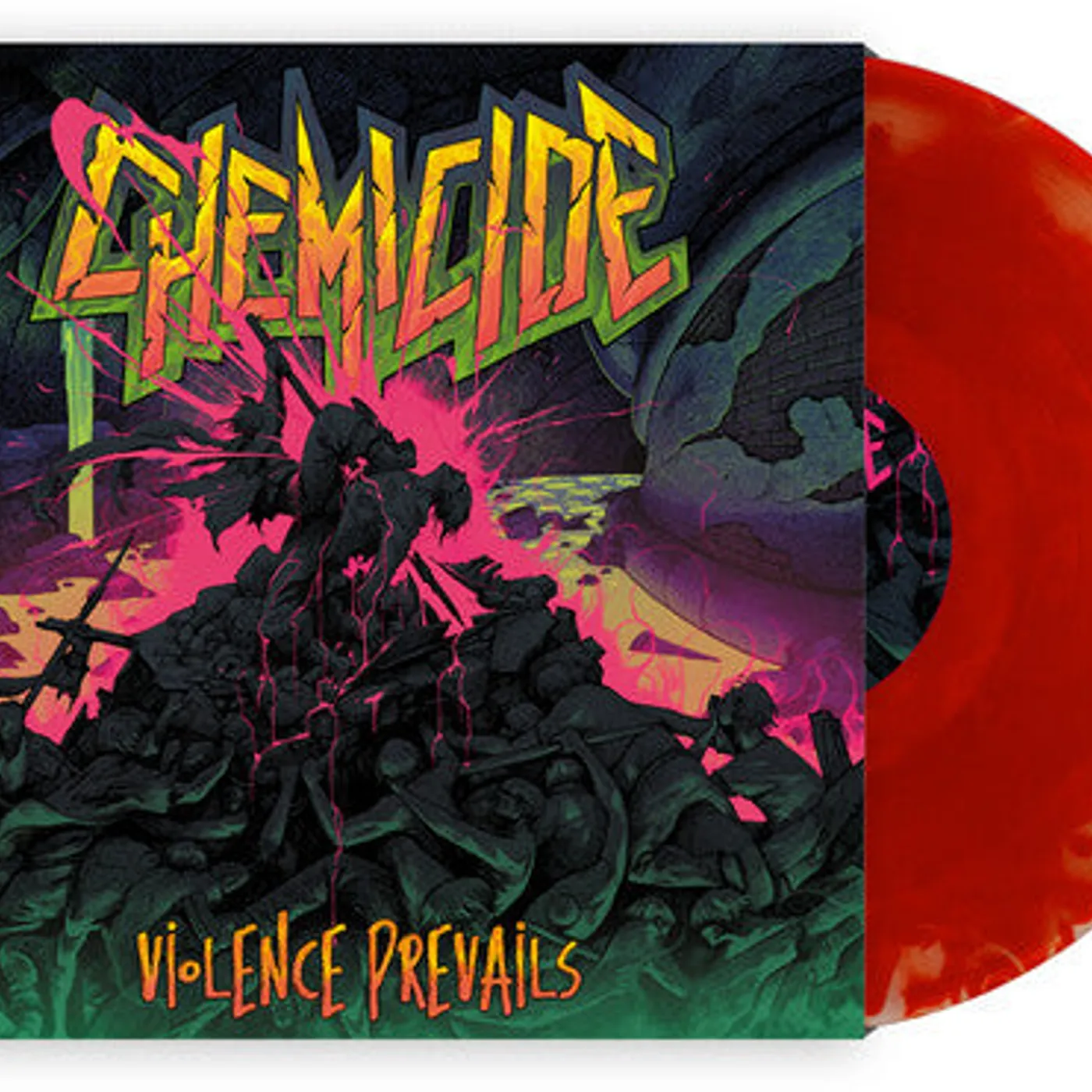 Chemicide LP Vinyl - Violence Prevails (Coloured Vinyl) (Ltd)