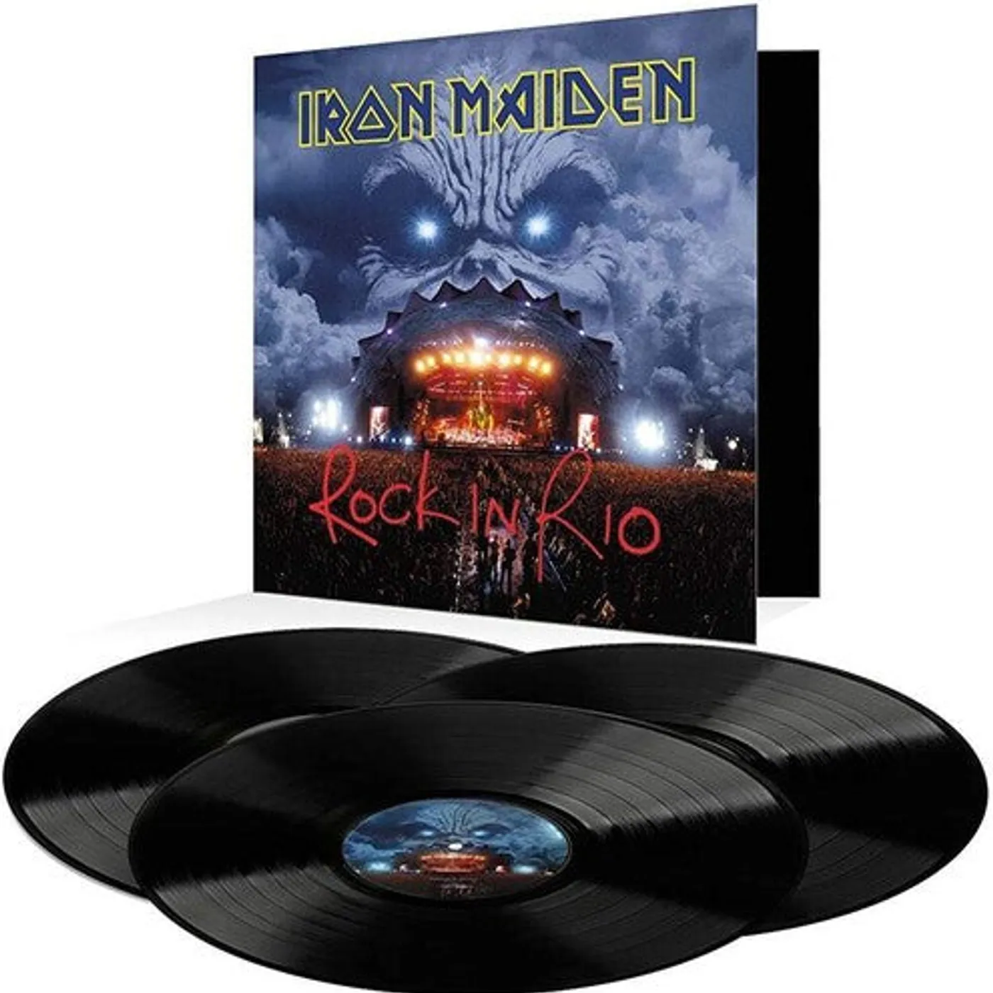 Iron Maiden LP Vinyl - Rock In Rio (Uk)