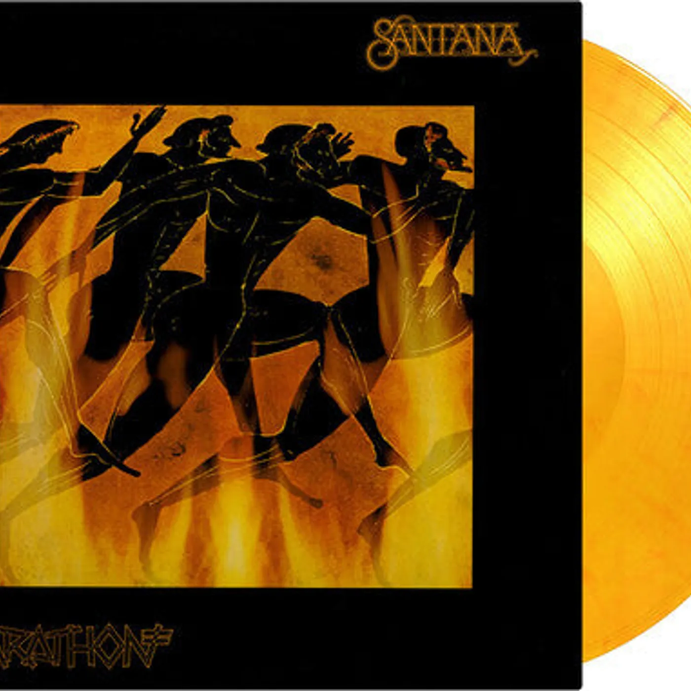 Santana LP Vinyl - Marathon (Coloured Vinyl) (Ltd) (Ogv) (Org) (Red) (Ylw)