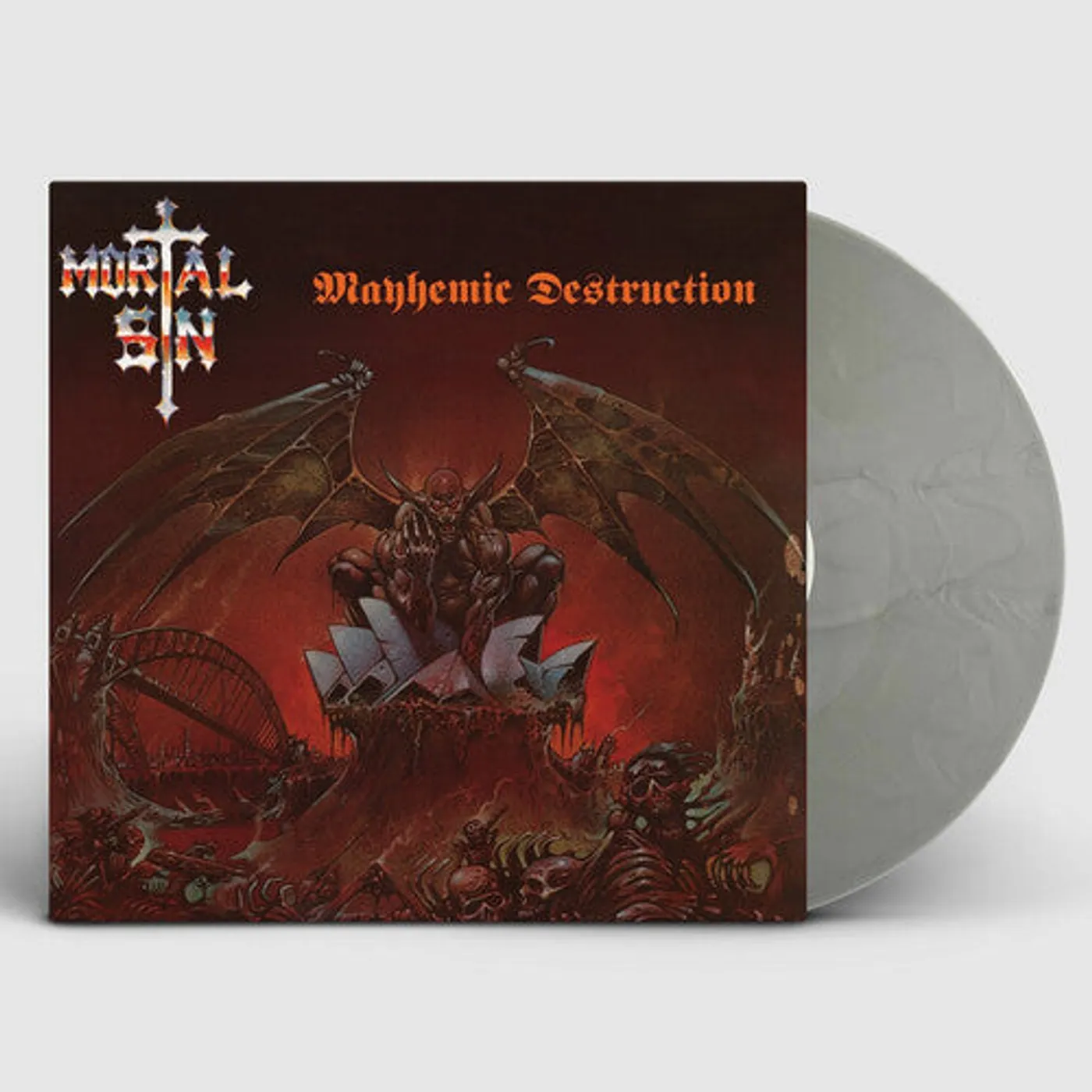 Mortal Sin LP Vinyl - Mayhemic Destruction (Coloured Vinyl) (Slv) (Uk)