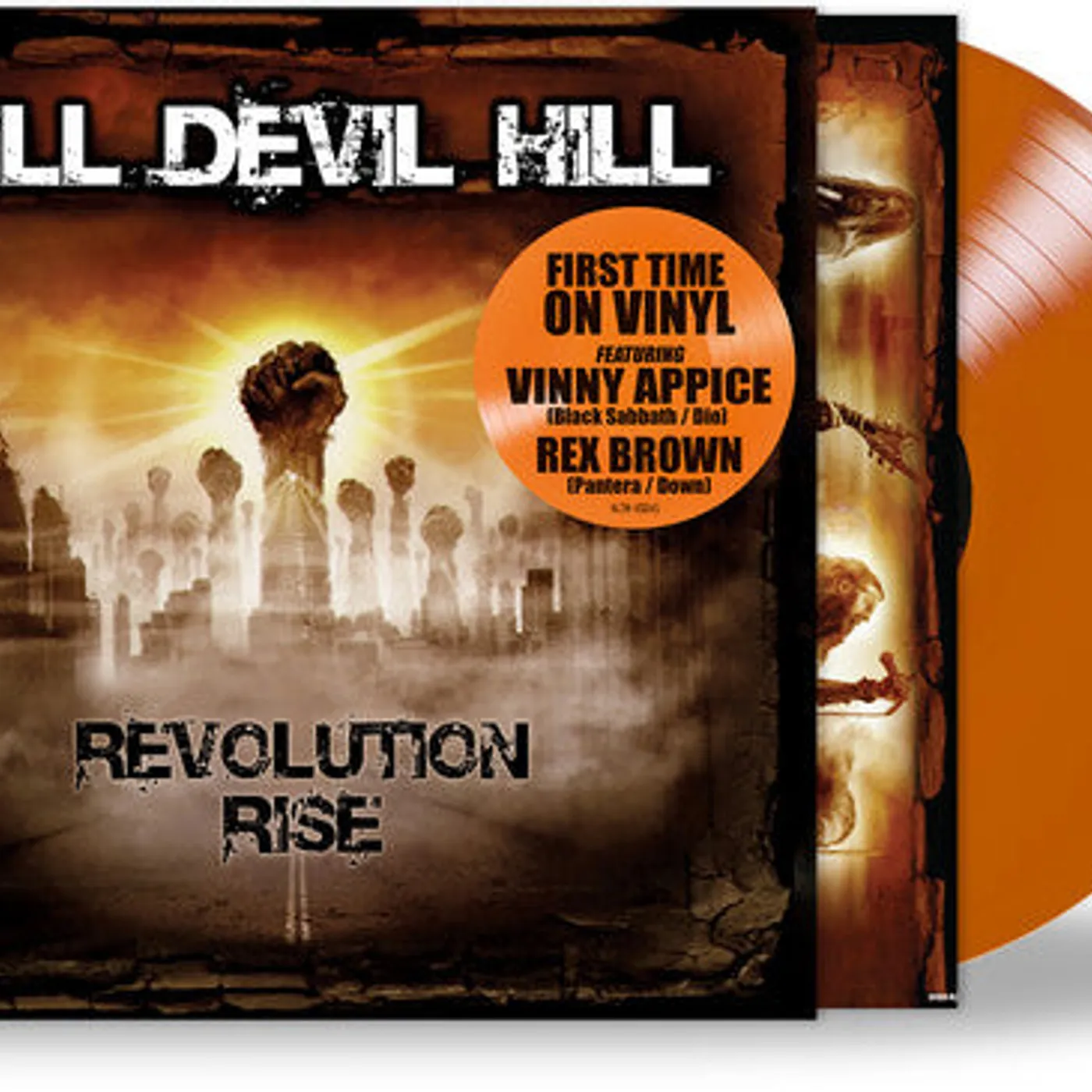Kill Devil Hill LP Vinyl - Revolution Rise - Orange (Coloured Vinyl) (Ltd) (Org)