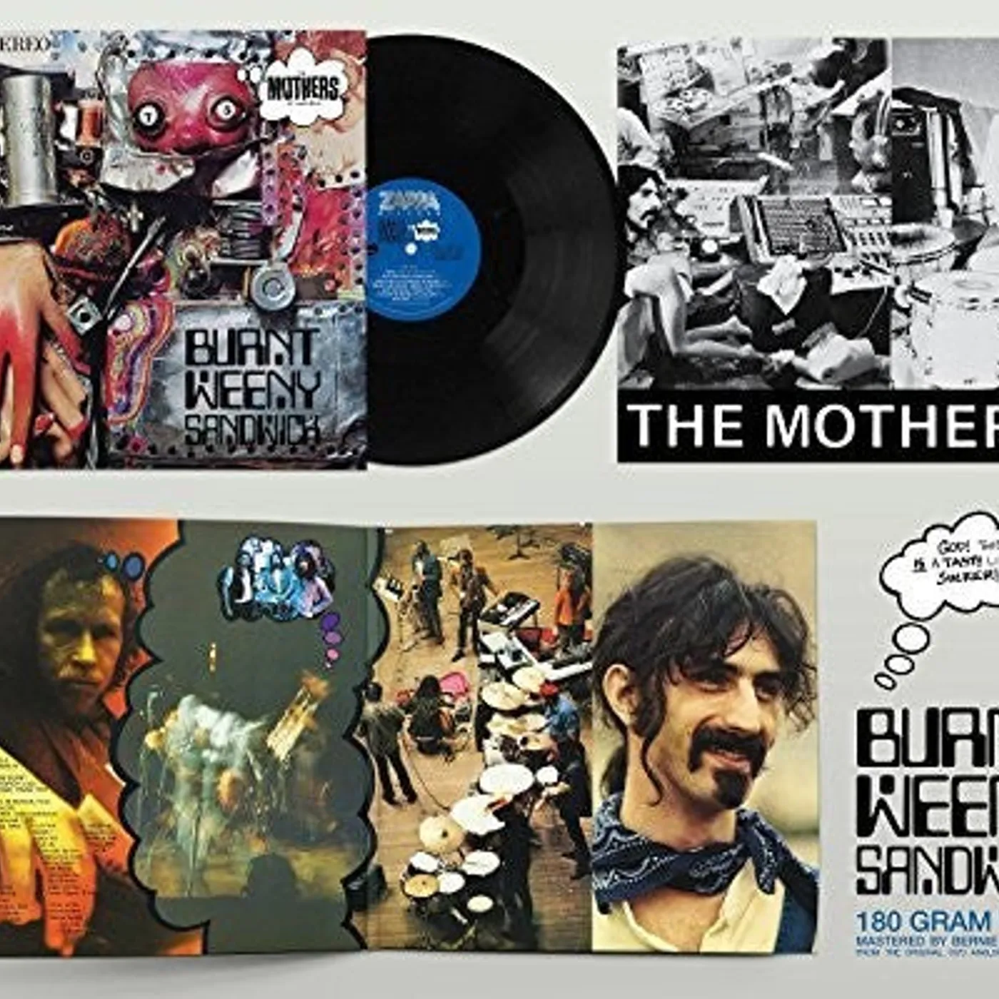 Frank Zappa LP Vinyl - Burnt Weeny Sandwich (Ogv)