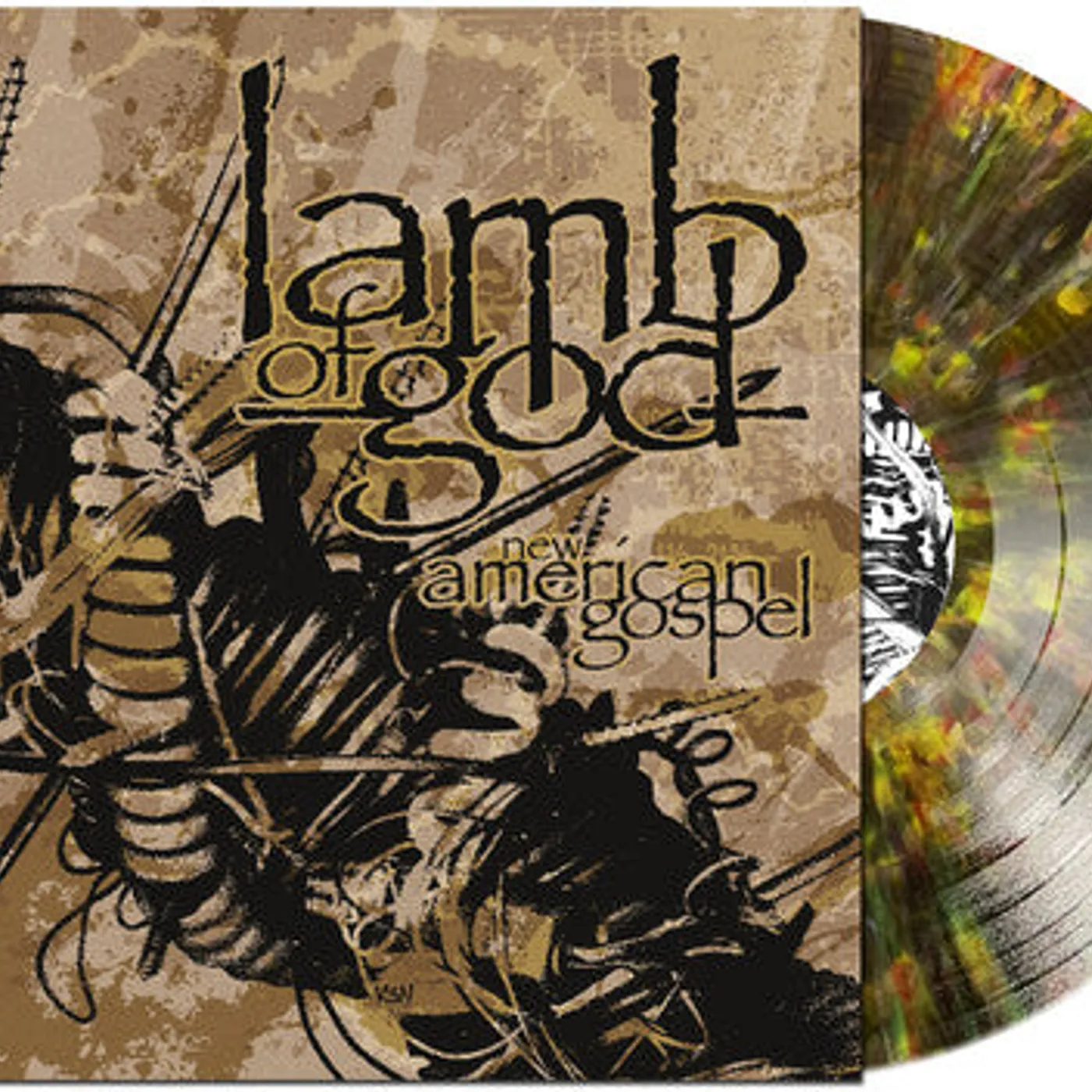 Lamb Of God LP Vinyl - New American Gospel (Blk) (Cvnl) (Gol) (Wht)