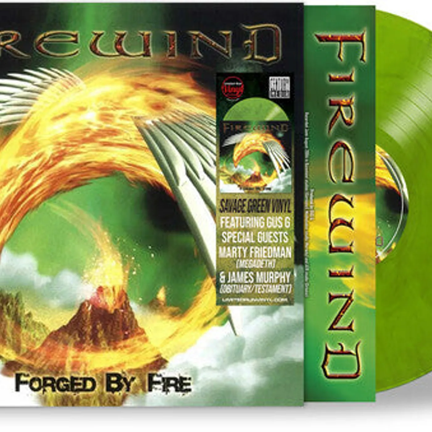 Firewind LP Vinyl - Forged By Fire (Grn) (Rmst)