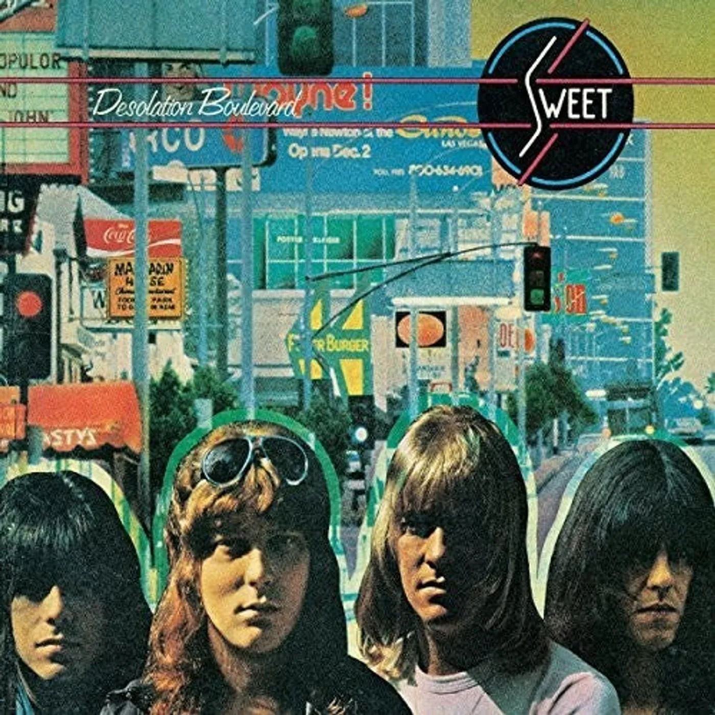 Sweet LP Vinyl - Desolation Boulevard (Uk)