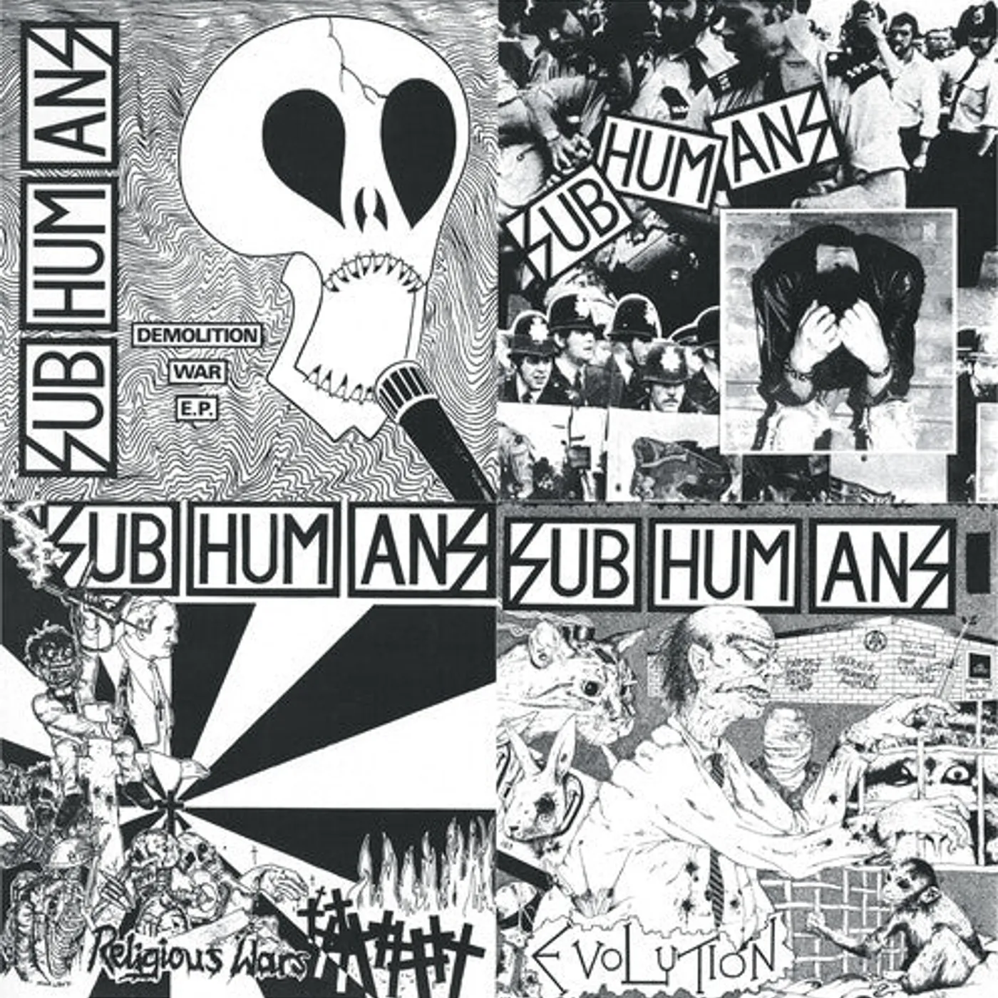 Subhumans LP Vinyl - Subhumans