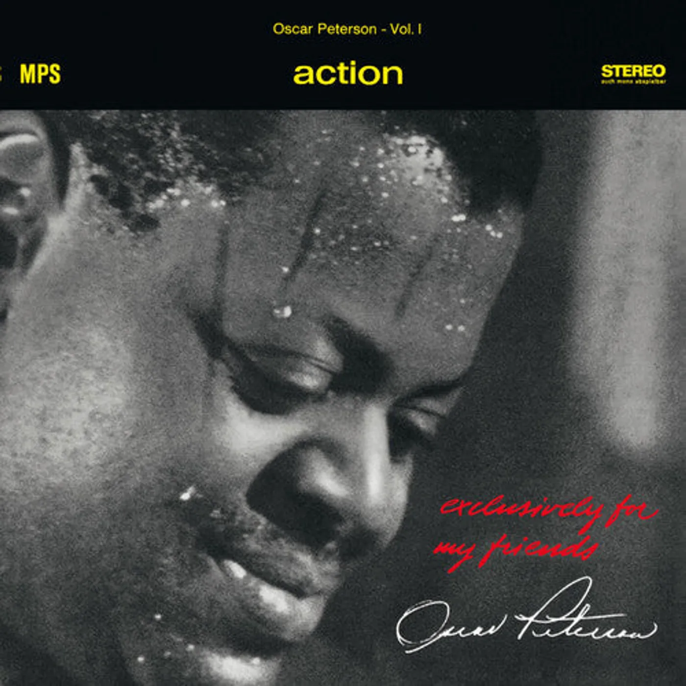Oscar Peterson LP Vinyl - Action (Exclusively For My Friends Vol. 1)
