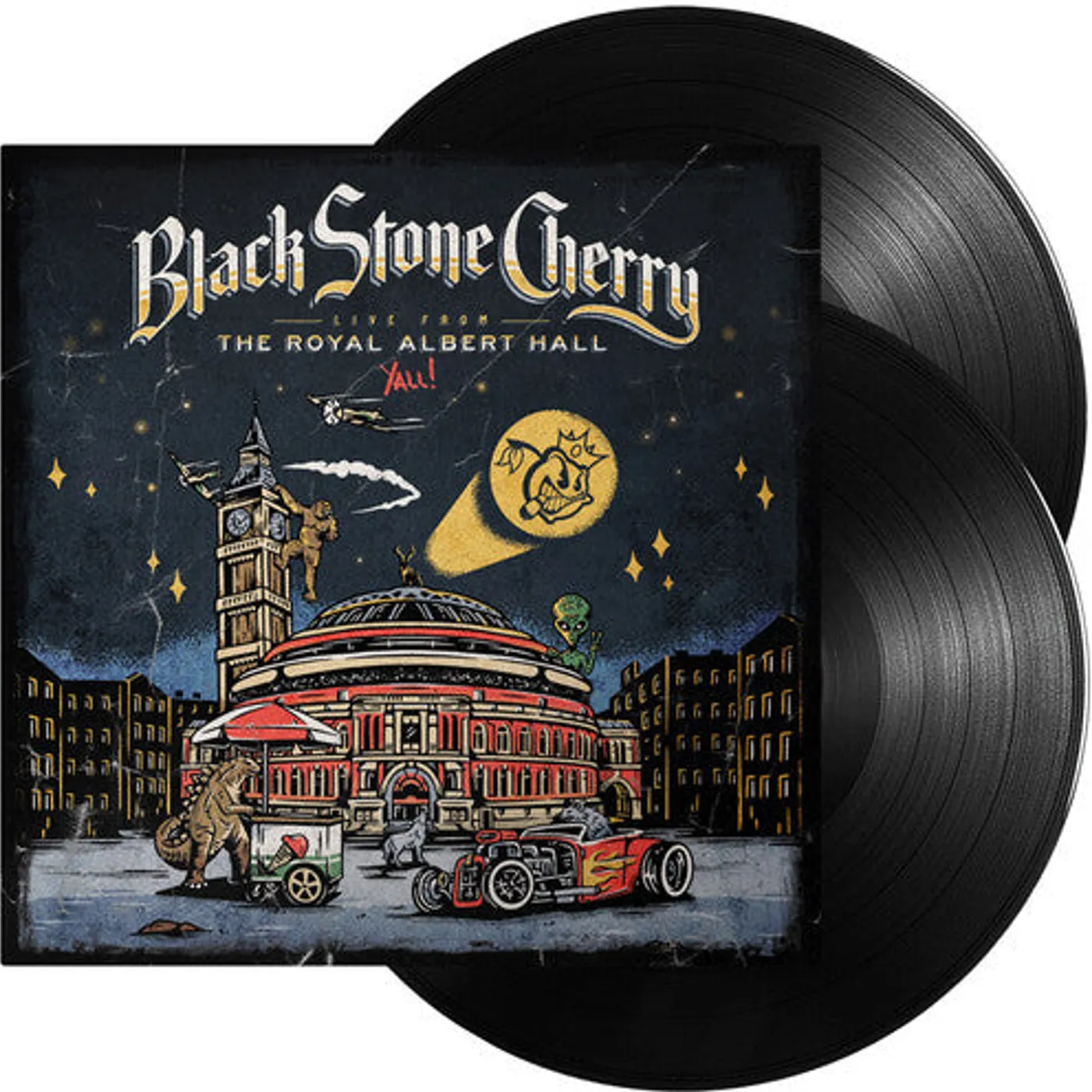 Black Stone Cherry LP Vinyl - Live From The Royal Albert Hall Y'All! (Blk)