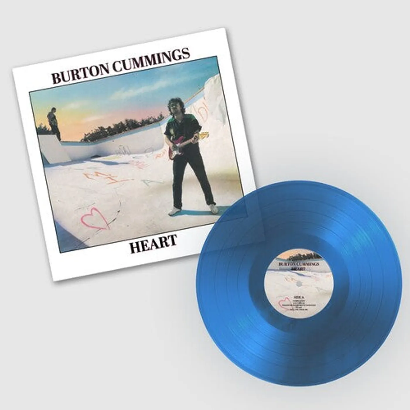 Burton Cummings LP Vinyl - Heart - Blue (Blue) (Coloured Vinyl) (Rmst)
