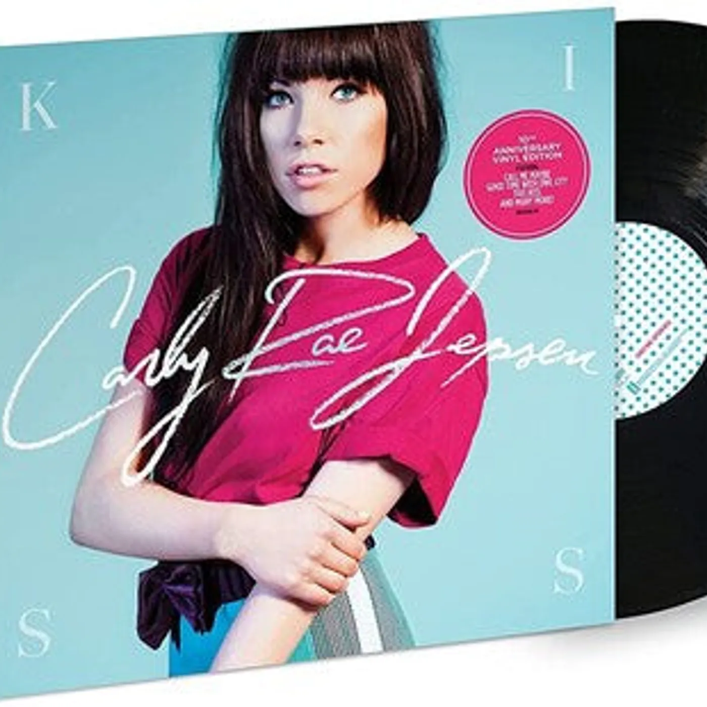 Carly Rae Jepsen LP Vinyl - Kiss