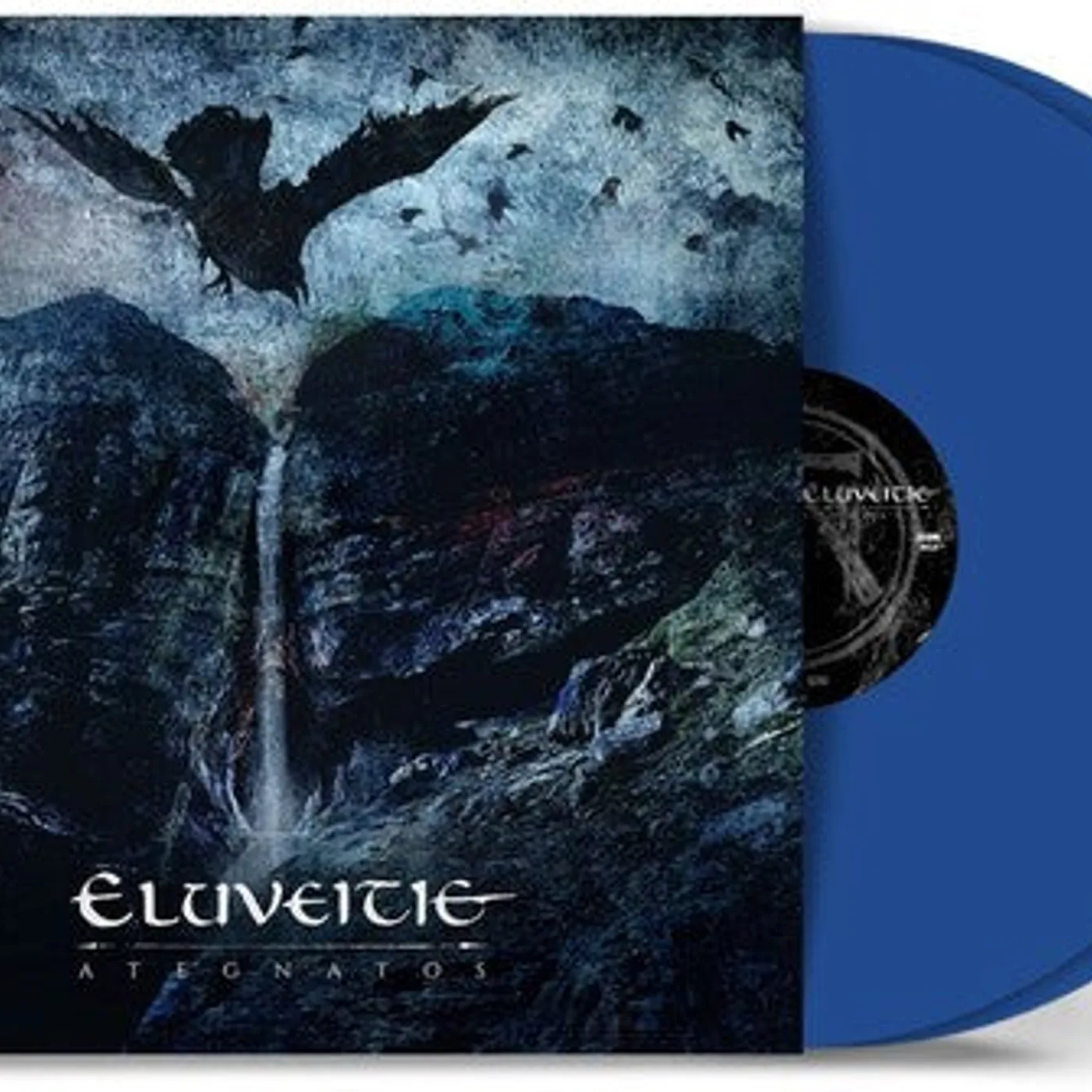 Eluveitie LP Vinyl - Ategnatos - Blue (Blue) (Coloured Vinyl) (Gate Fold)
