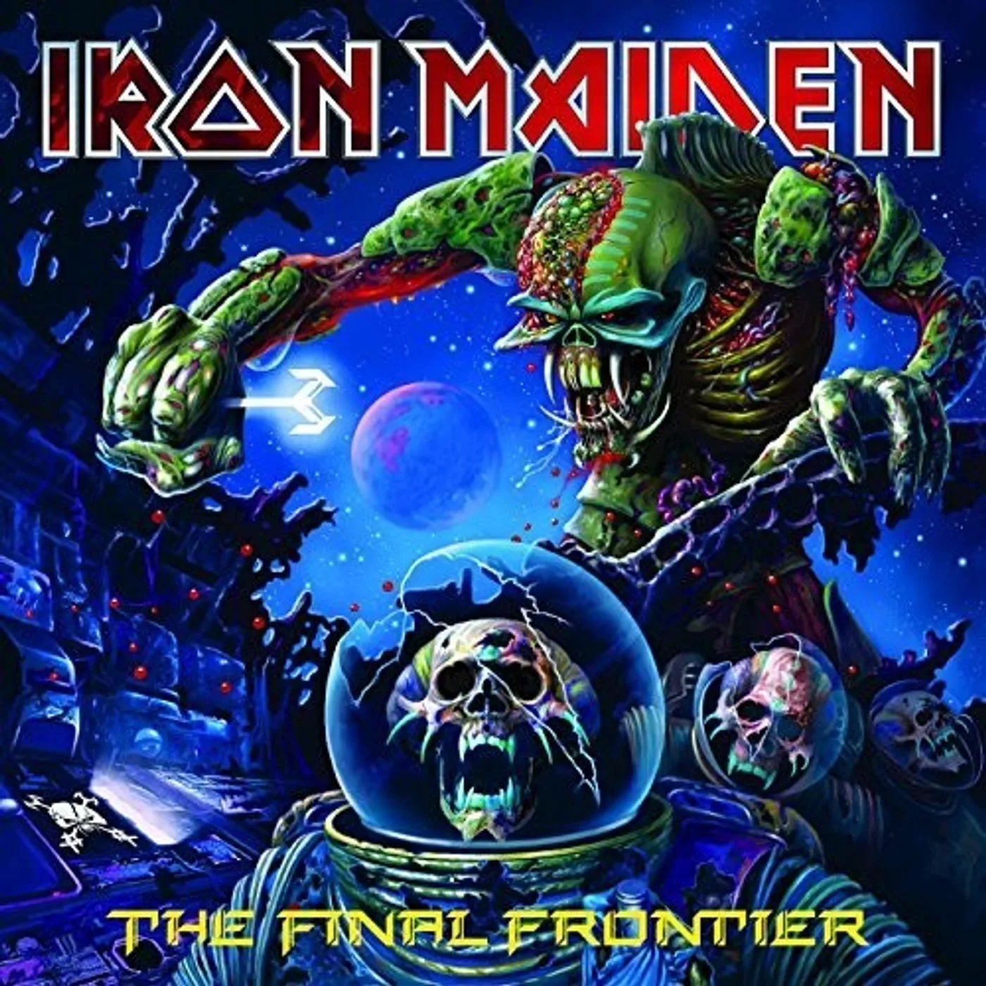 Iron Maiden LP Vinyl - Final Frontier (Uk)
