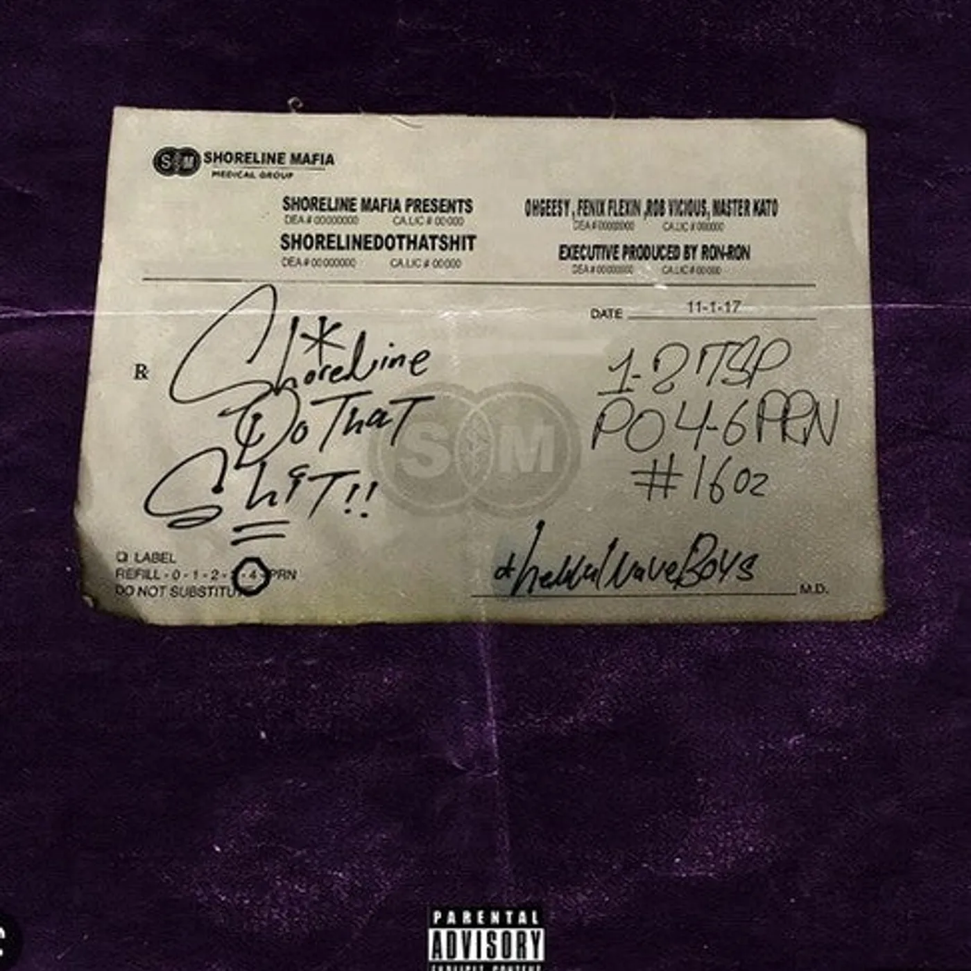 Shoreline Mafia LP Vinyl - Shorelinedothatshit (Dlx)