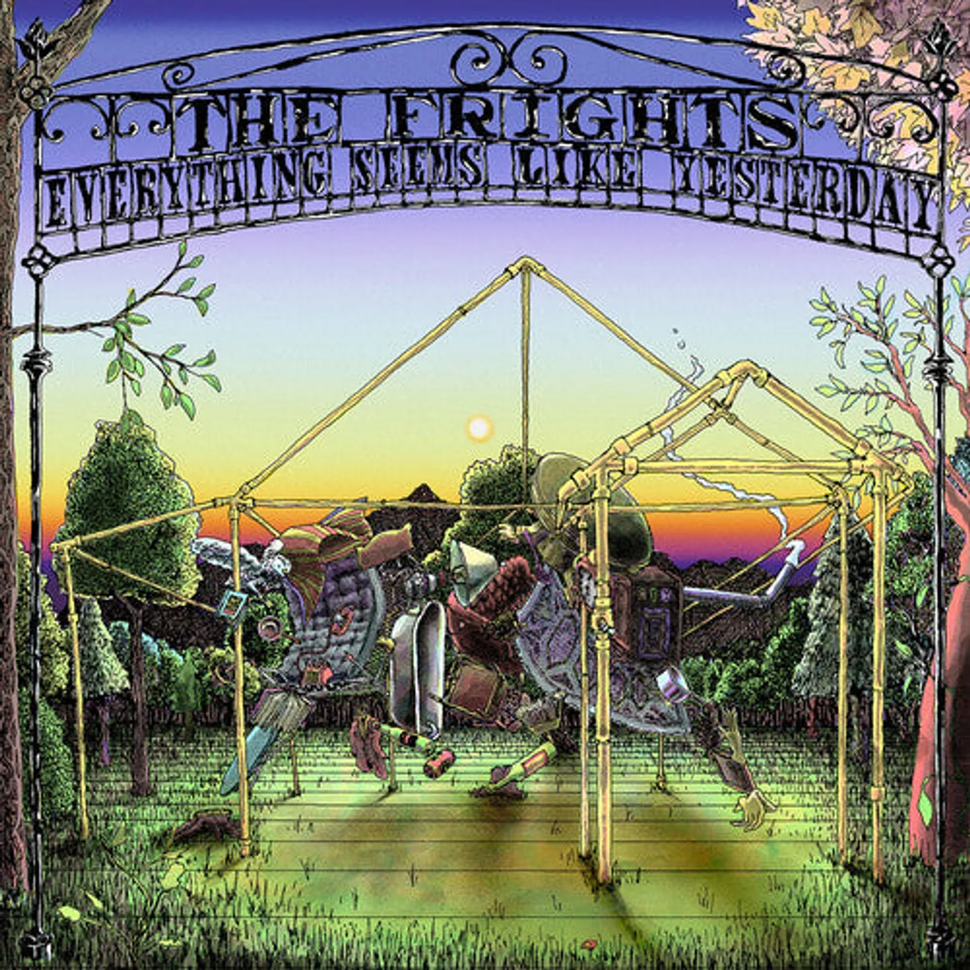 The Frights LP Vinyl - Everything Seems Like Yesterday (Blk)