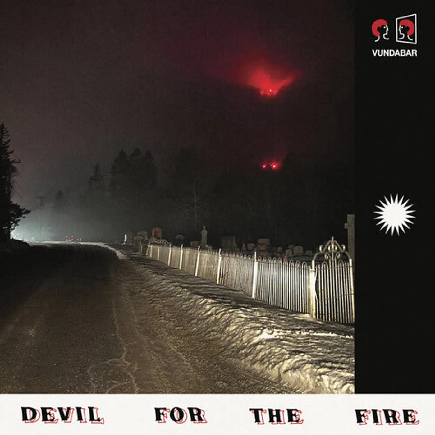 Vundabar LP Vinyl - Devil For The Fire - Black Cherry (Coloured Vinyl) (Red)