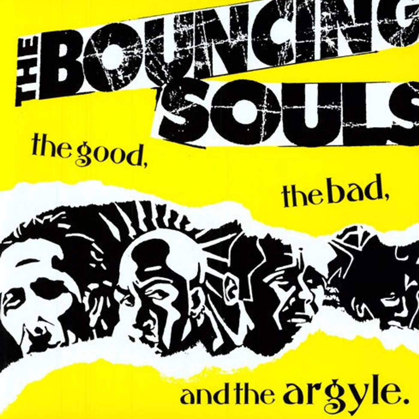 The Bouncing Souls LP Vinyl - Good The Bad & The Argyle