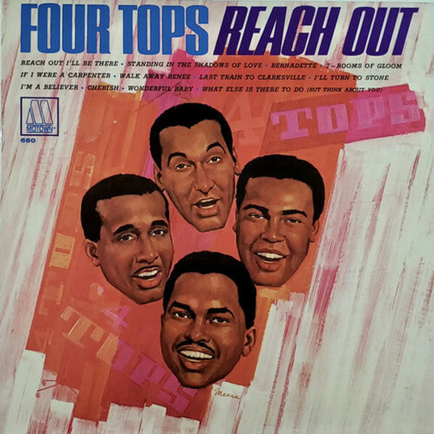 Four Tops LP Vinyl - Reach Out
