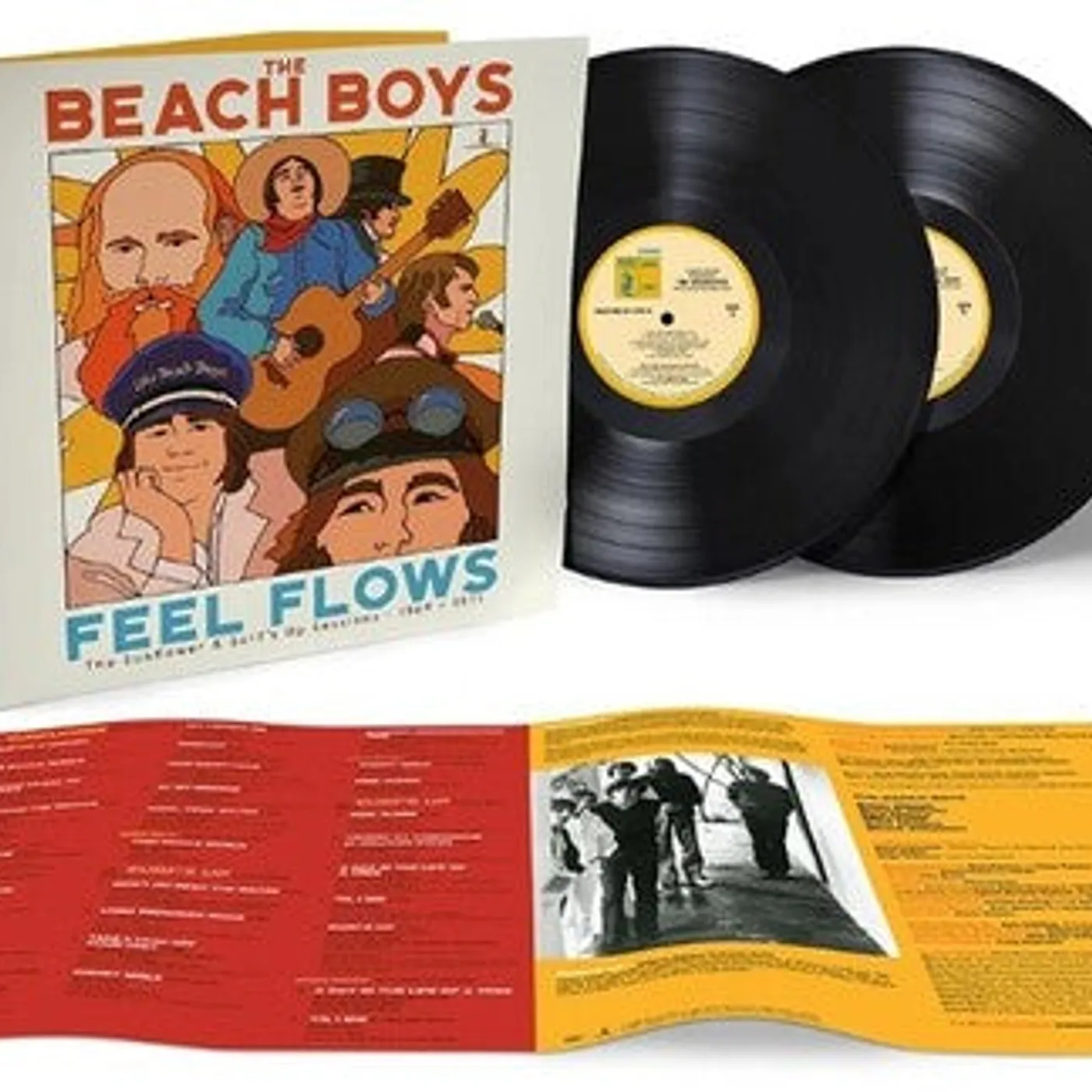 The Beach Boys LP Vinyl - Feel Flows The Sunflower & Surf'S Up Sessions 1969