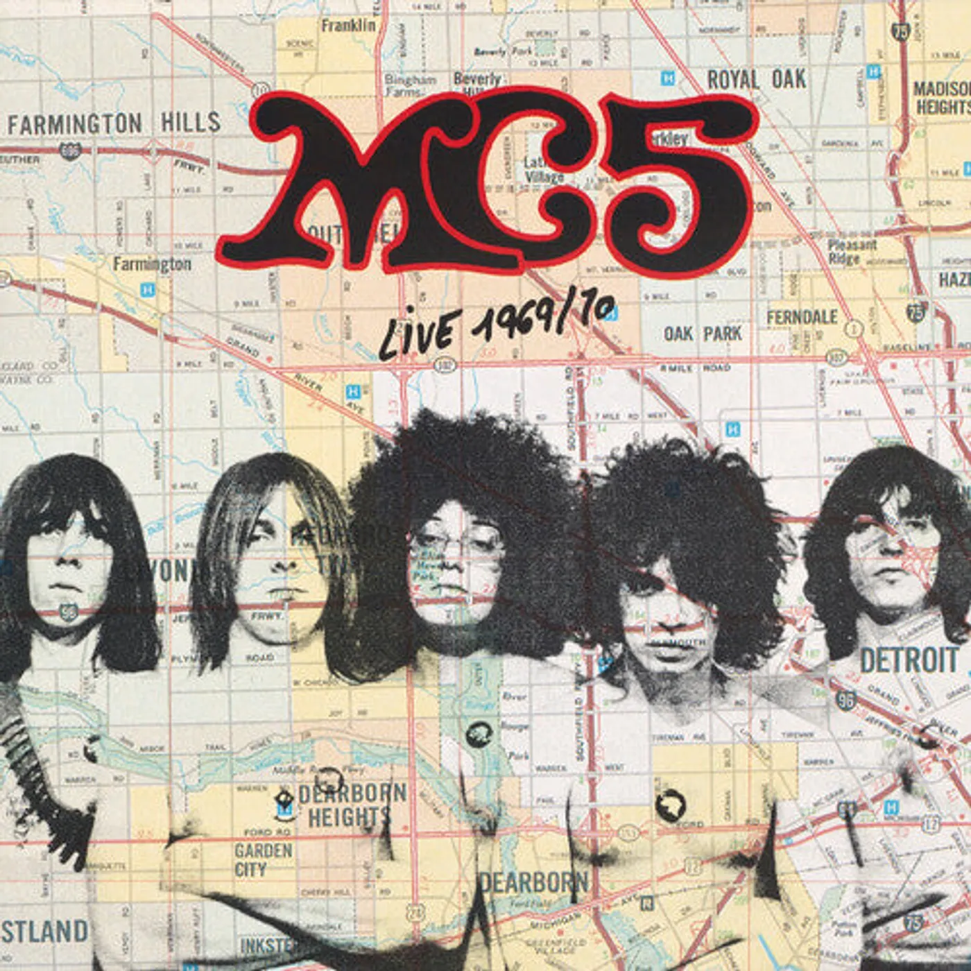 Mc5 LP Vinyl - Live 1969/1970 (Ltd)