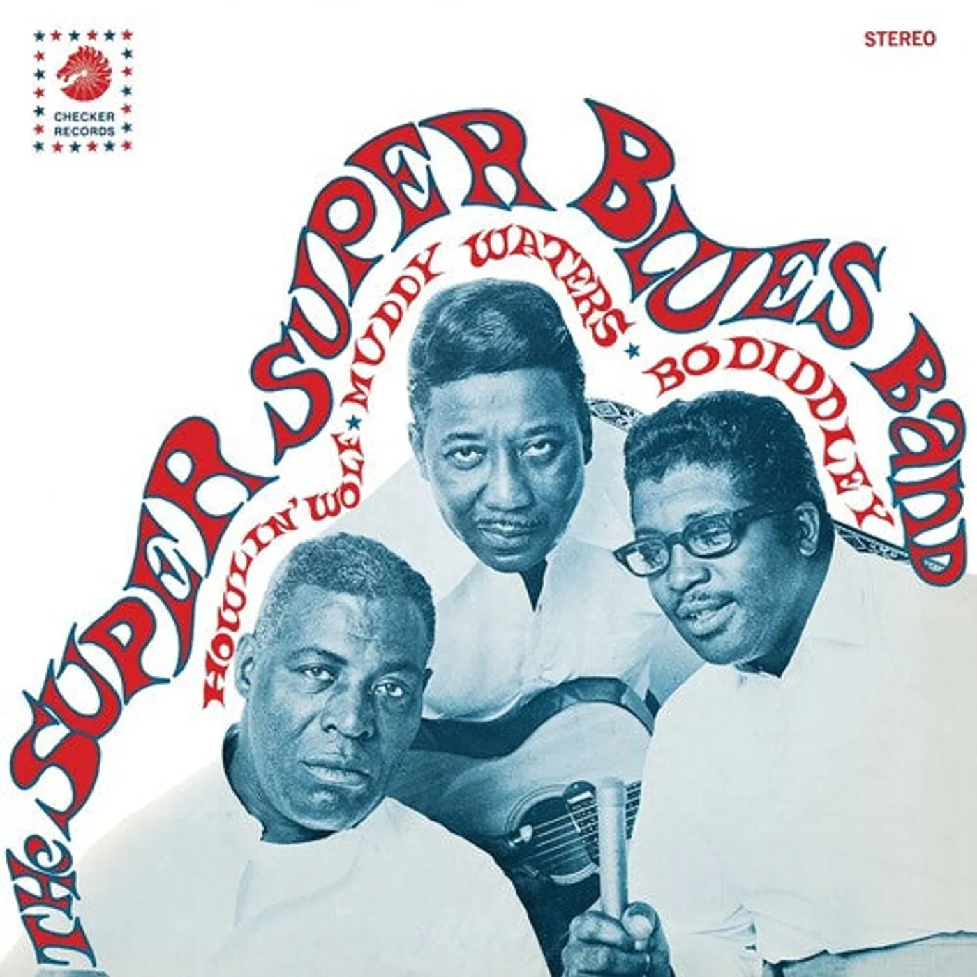 Super Super Blues Band LP Vinyl - Howlin' Wolf Muddy Waters & Bo Diddley (Coloured Vinyl)