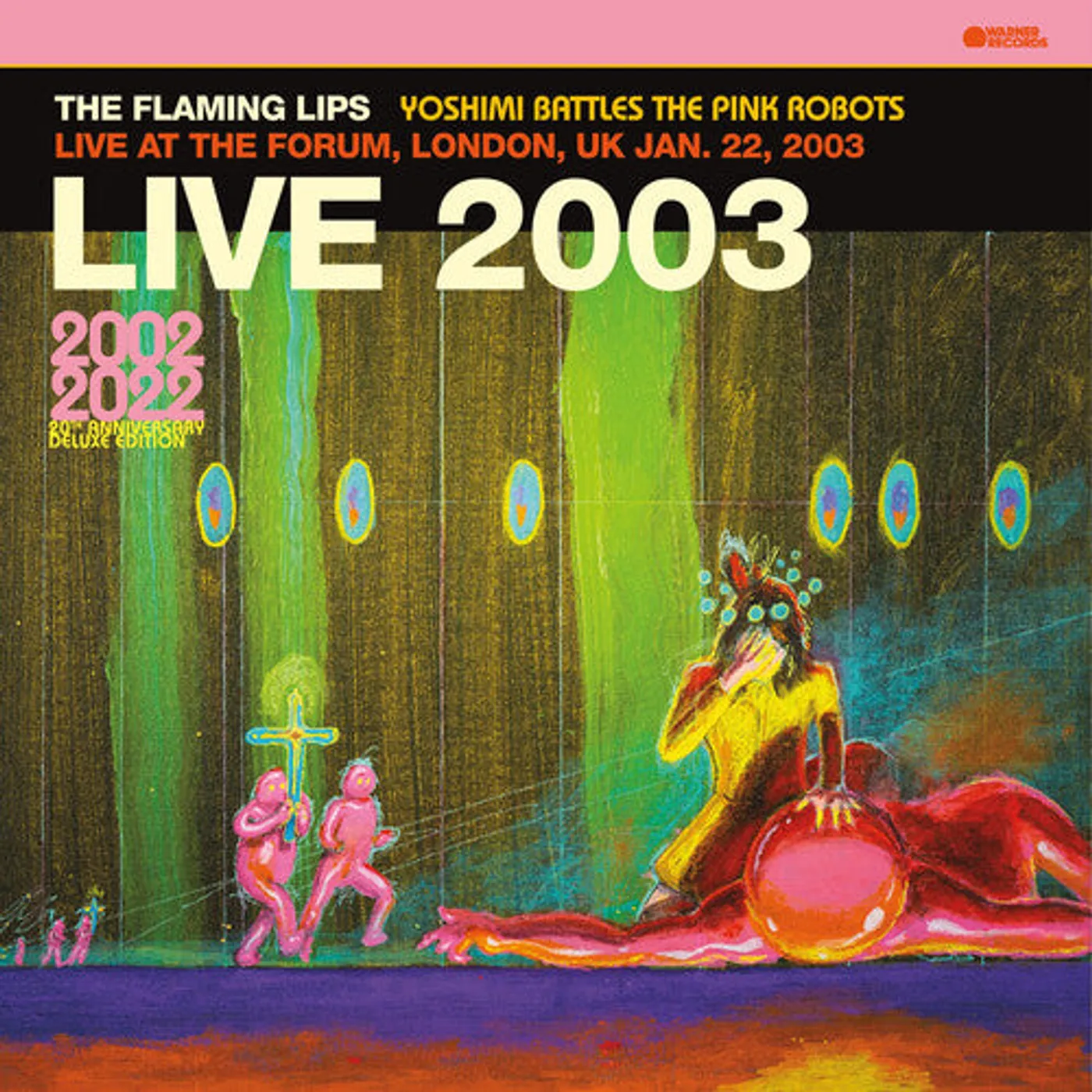The Flaming Lips LP Vinyl - Live At The Forum, London, Uk (1/22/2003)