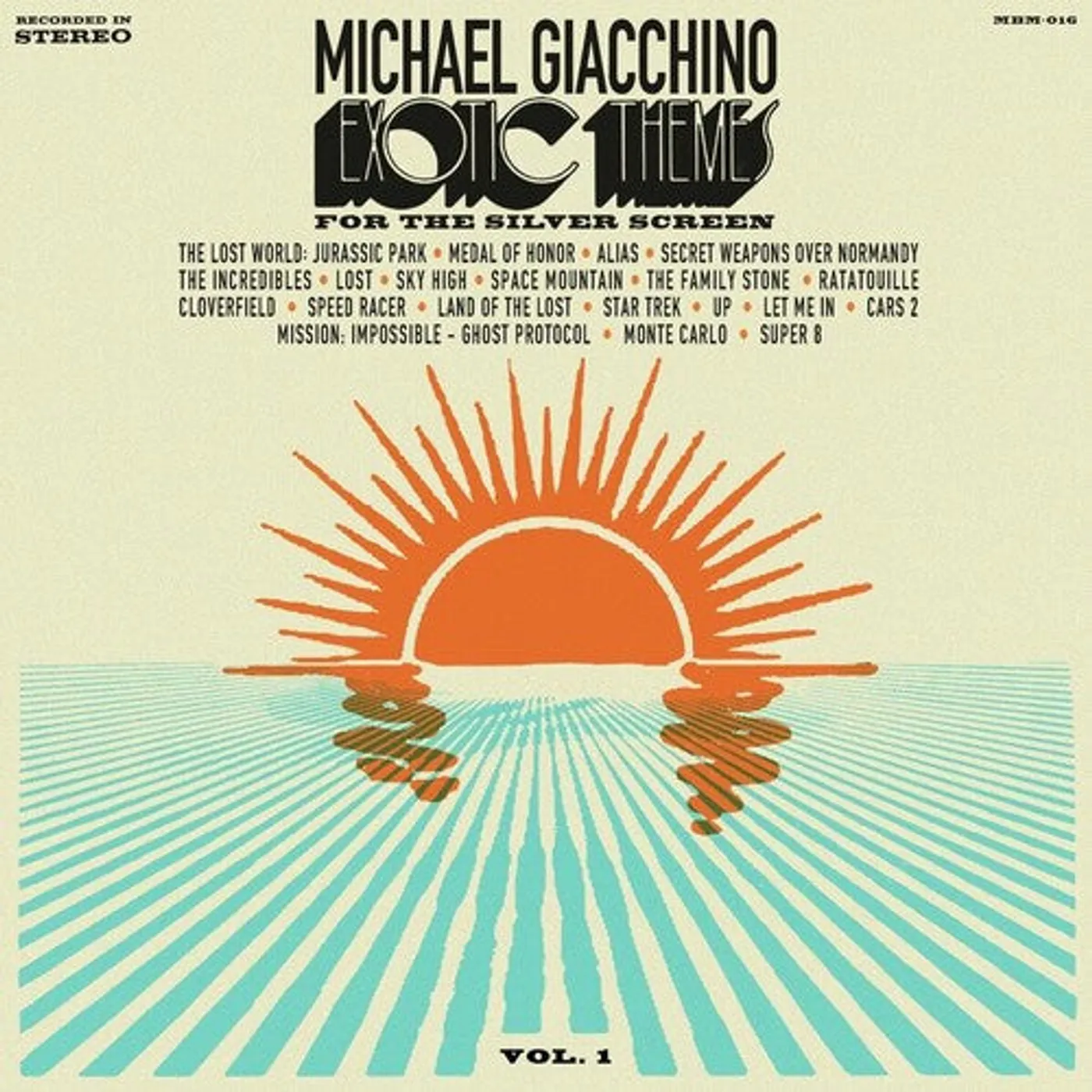 Michael Giacchino LP Vinyl - Exotic Themes For The Silver Screen, Vol. 1