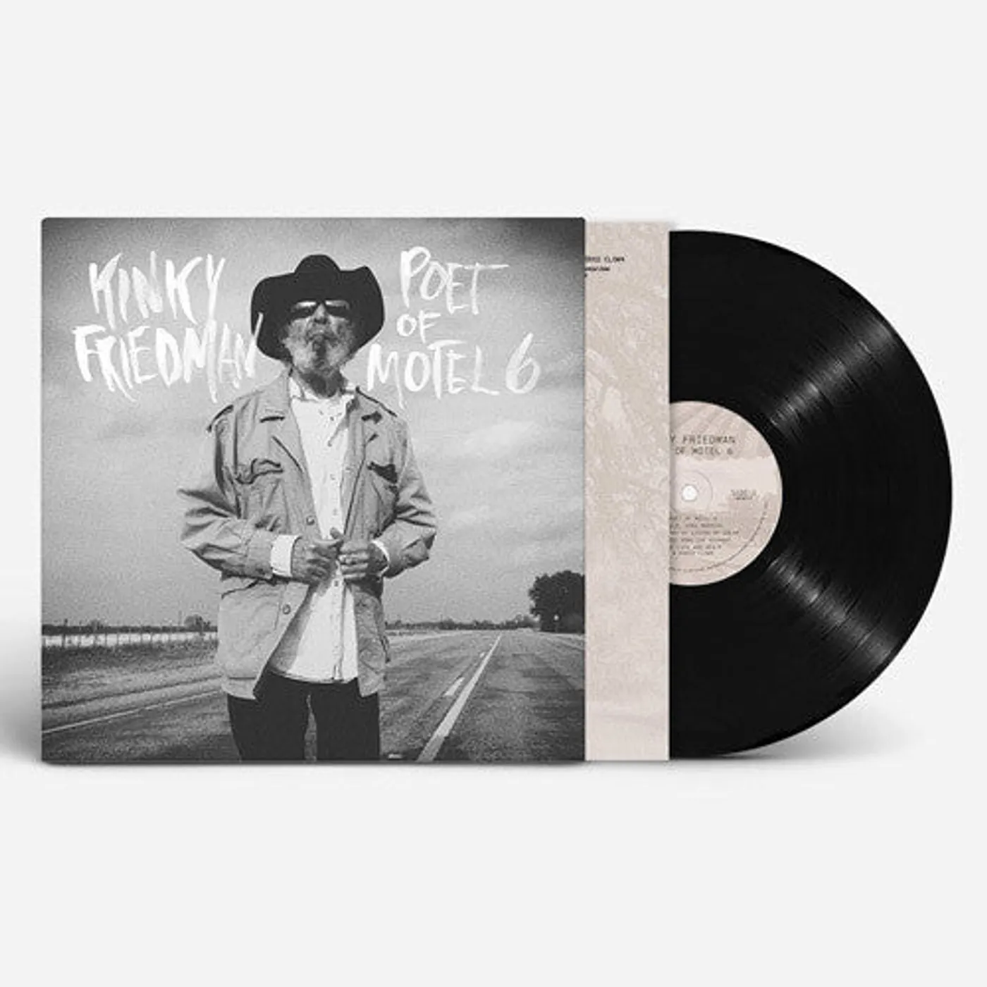 Kinky Friedman LP Vinyl - Poet Of Motel 6