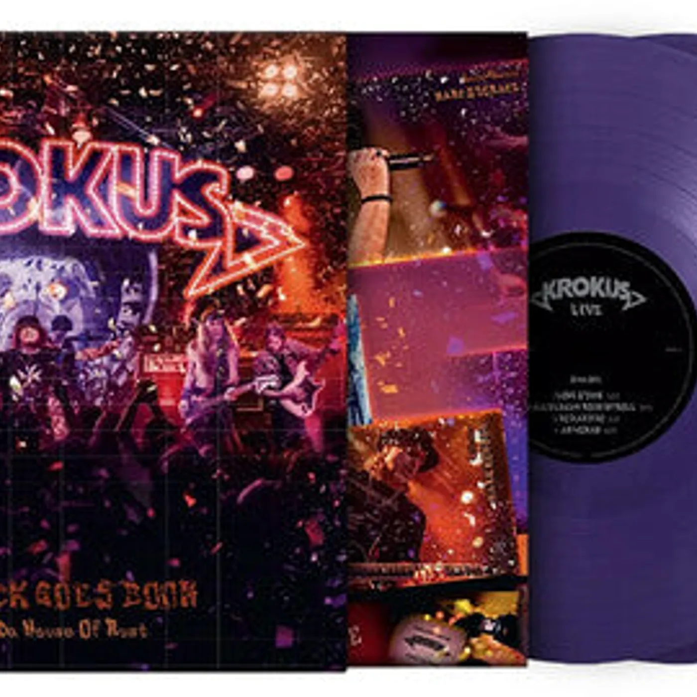 Krokus LP Vinyl - Long Stick Goes Boom: Live From The House Of Rust
