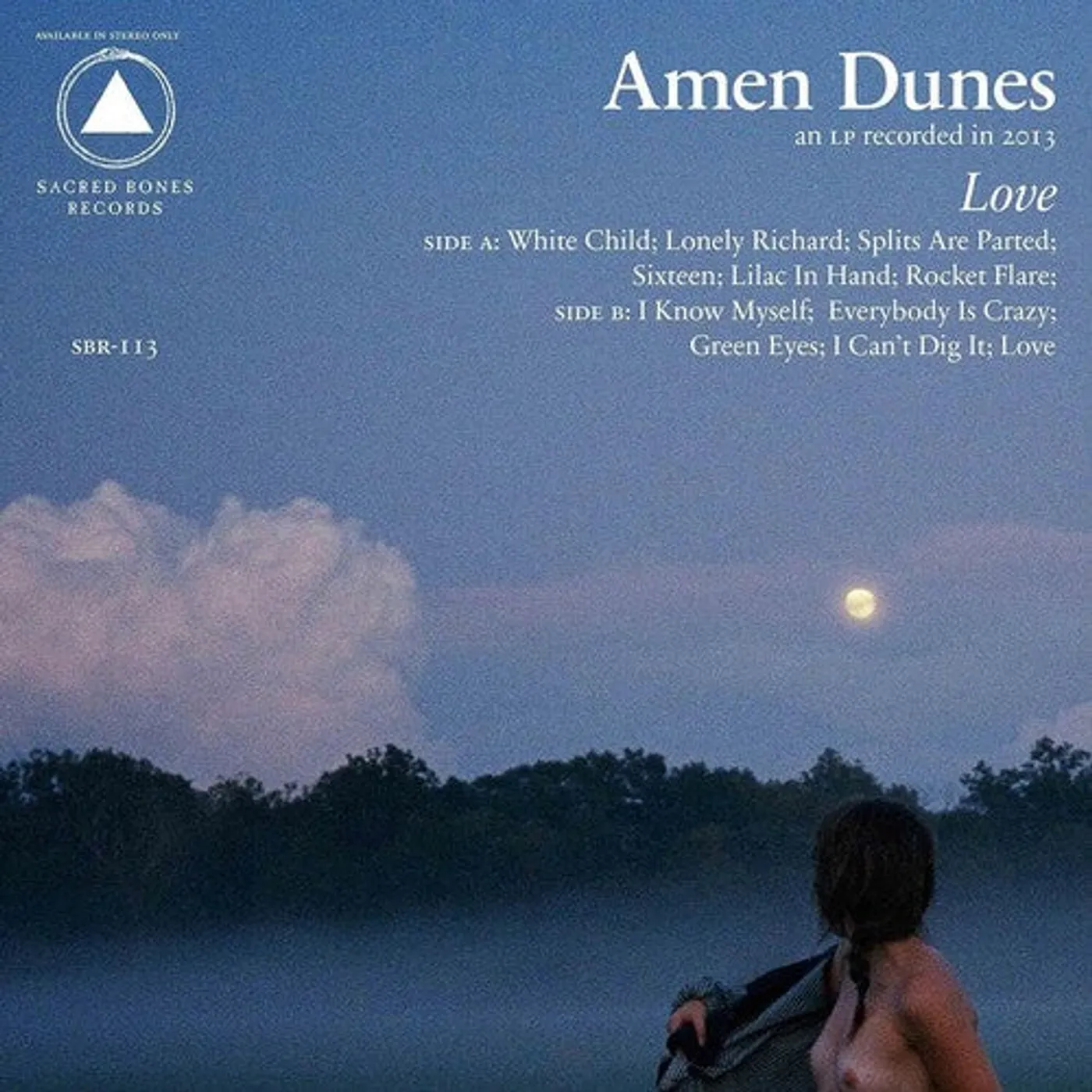 Amen Dunes LP Vinyl - Love - Blue & White Marble (Blue) (Coloured Vinyl) (Wht)